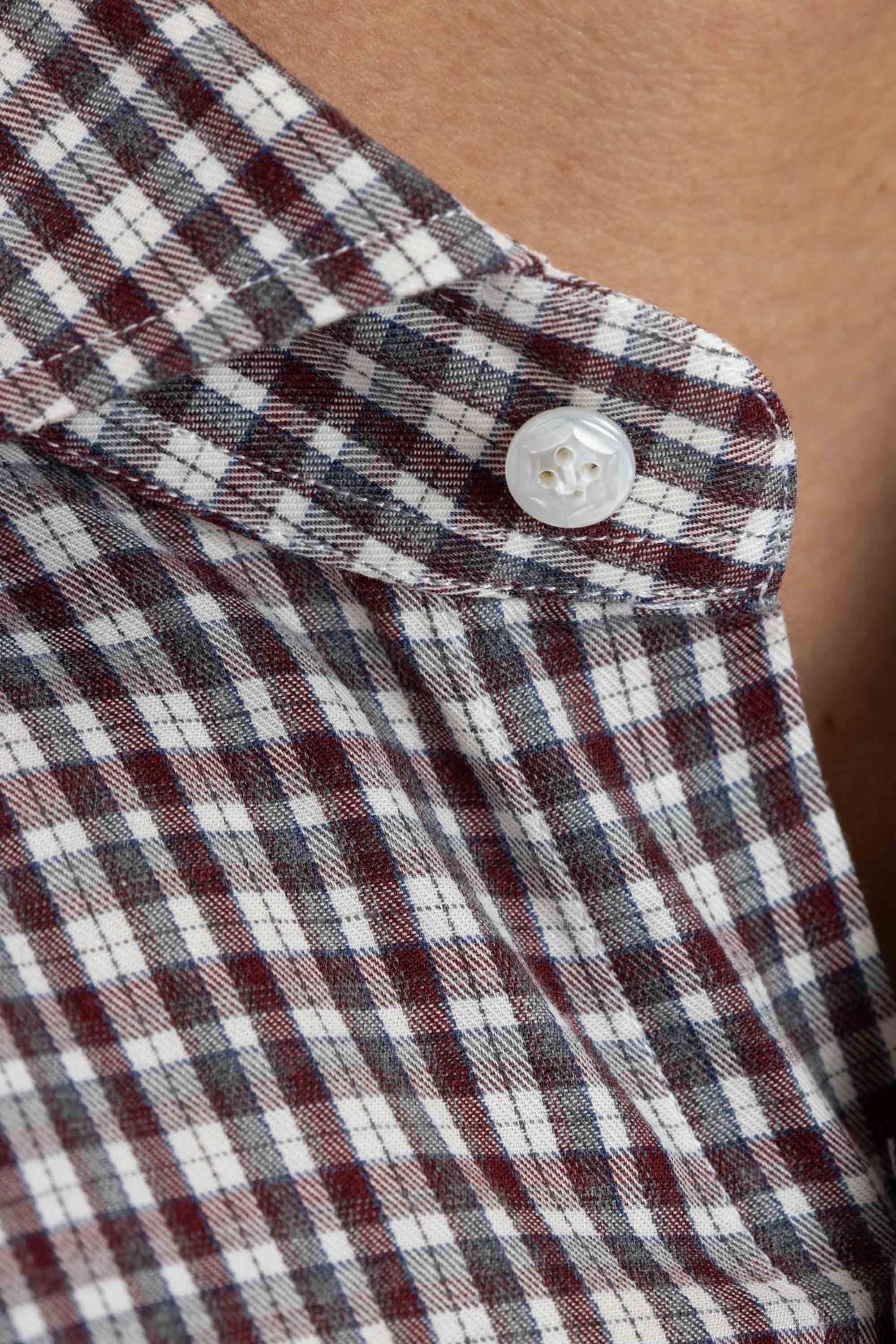 Camicia vichy linea Dandylife LFU13P0144033.X 0001 Barba 