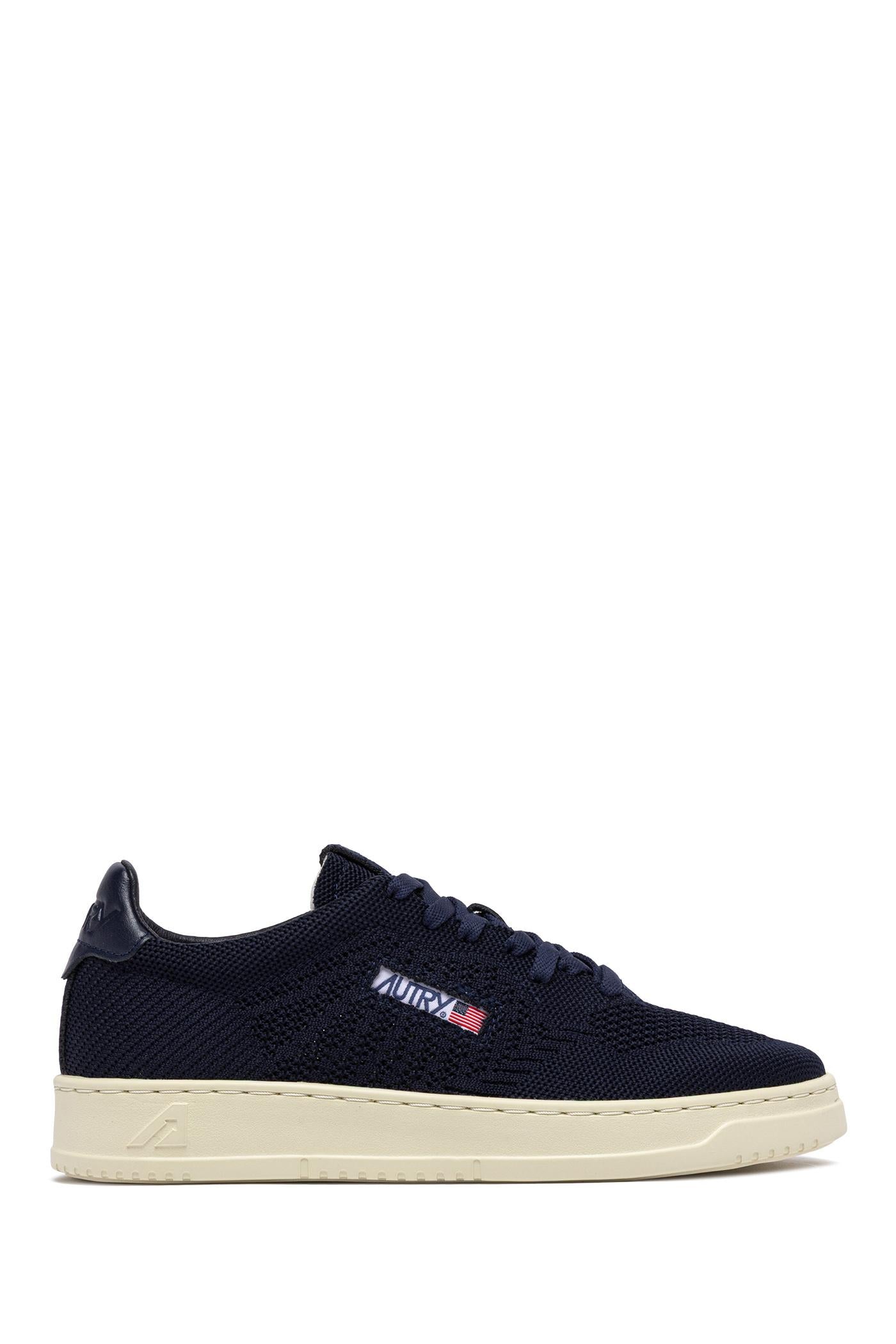 Autry Sneaker donna Medalist Easeknit in maglia EKLW KN25 SPACEBLUE 