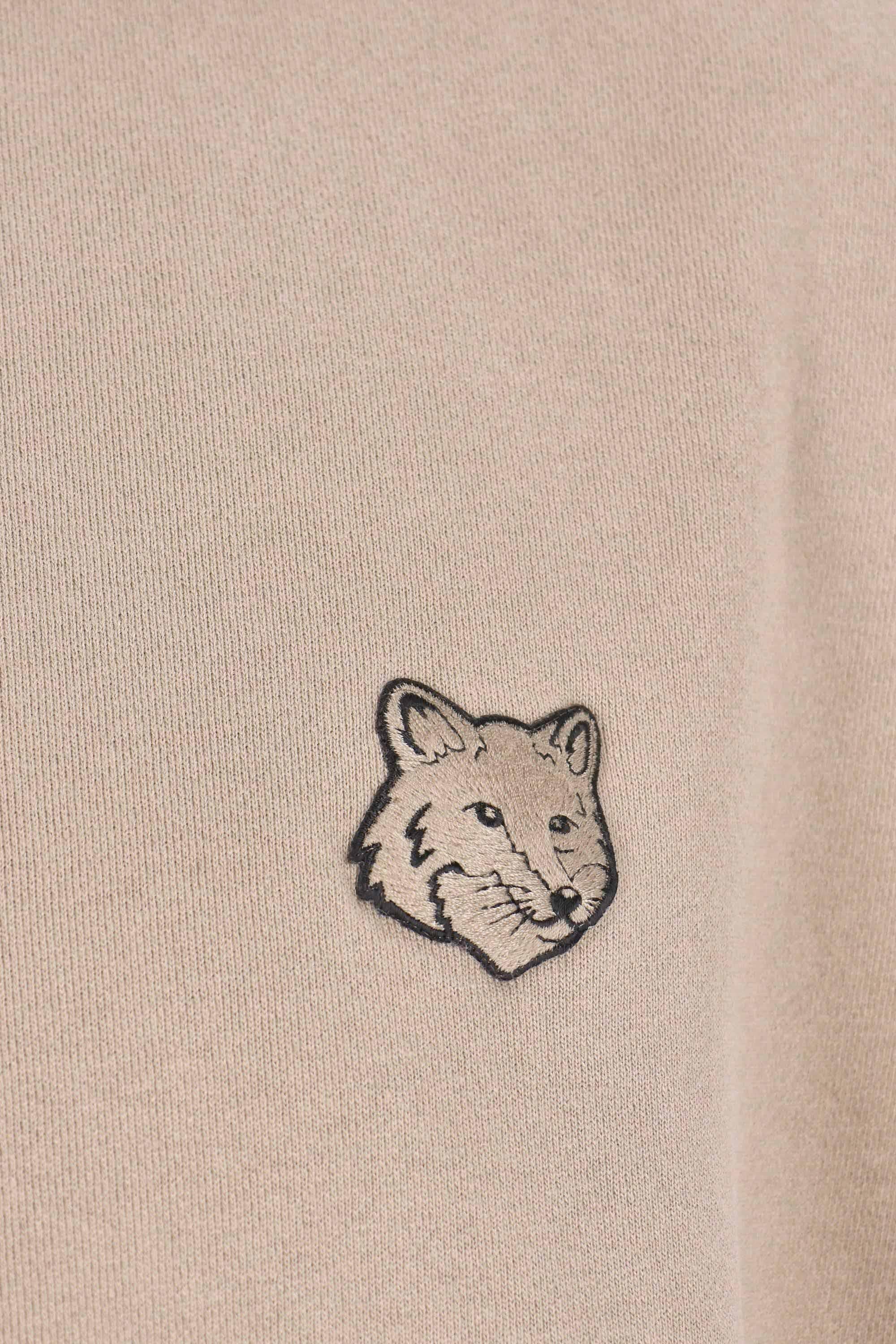 Maison Kitsuné Felpa fox con cappuccio oversize PM00706KM0340 0302 