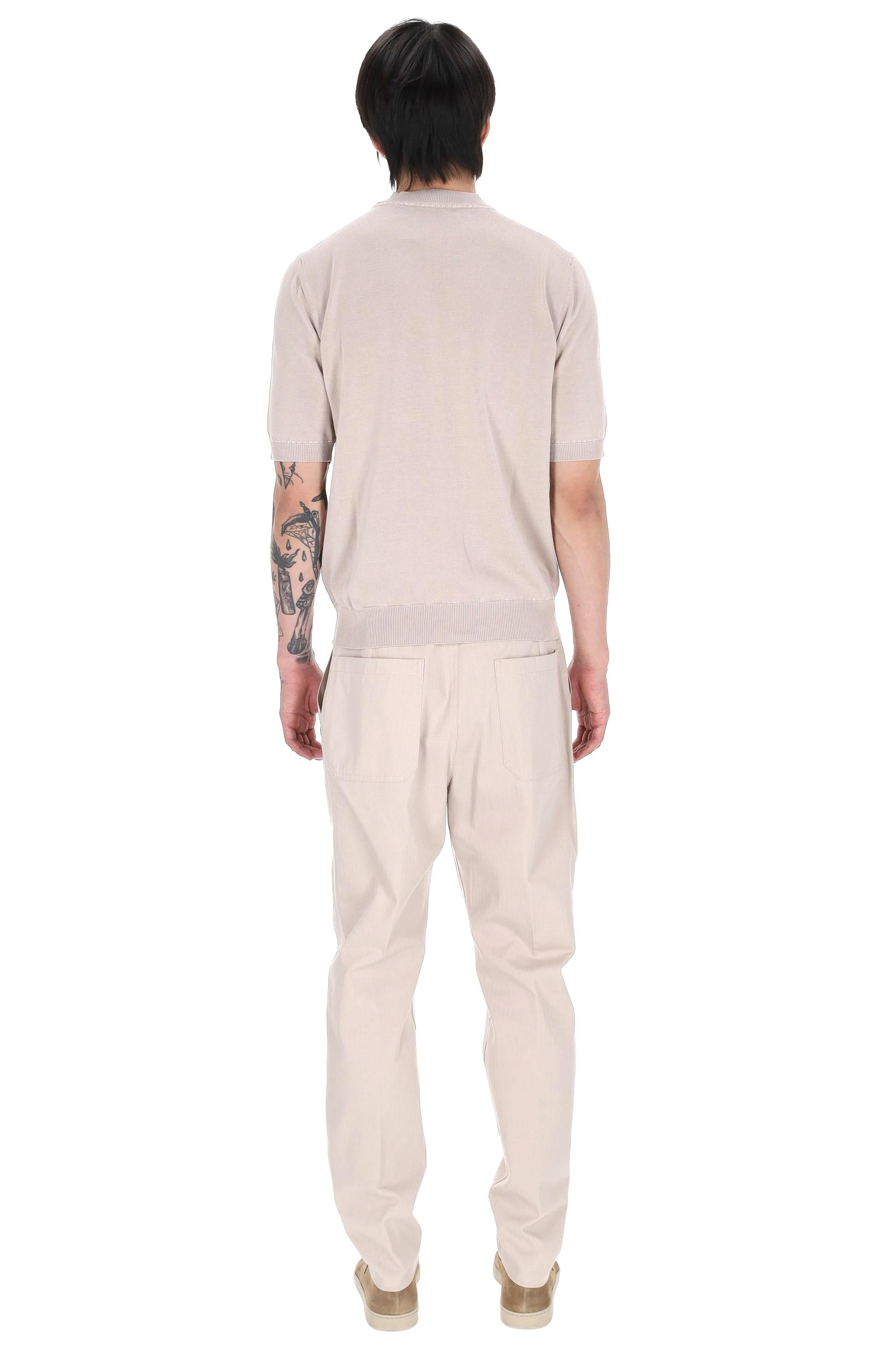Eleventy T-shirt in cotone punto cavallo M76MAGM27 MAG0M015/2 02-01 