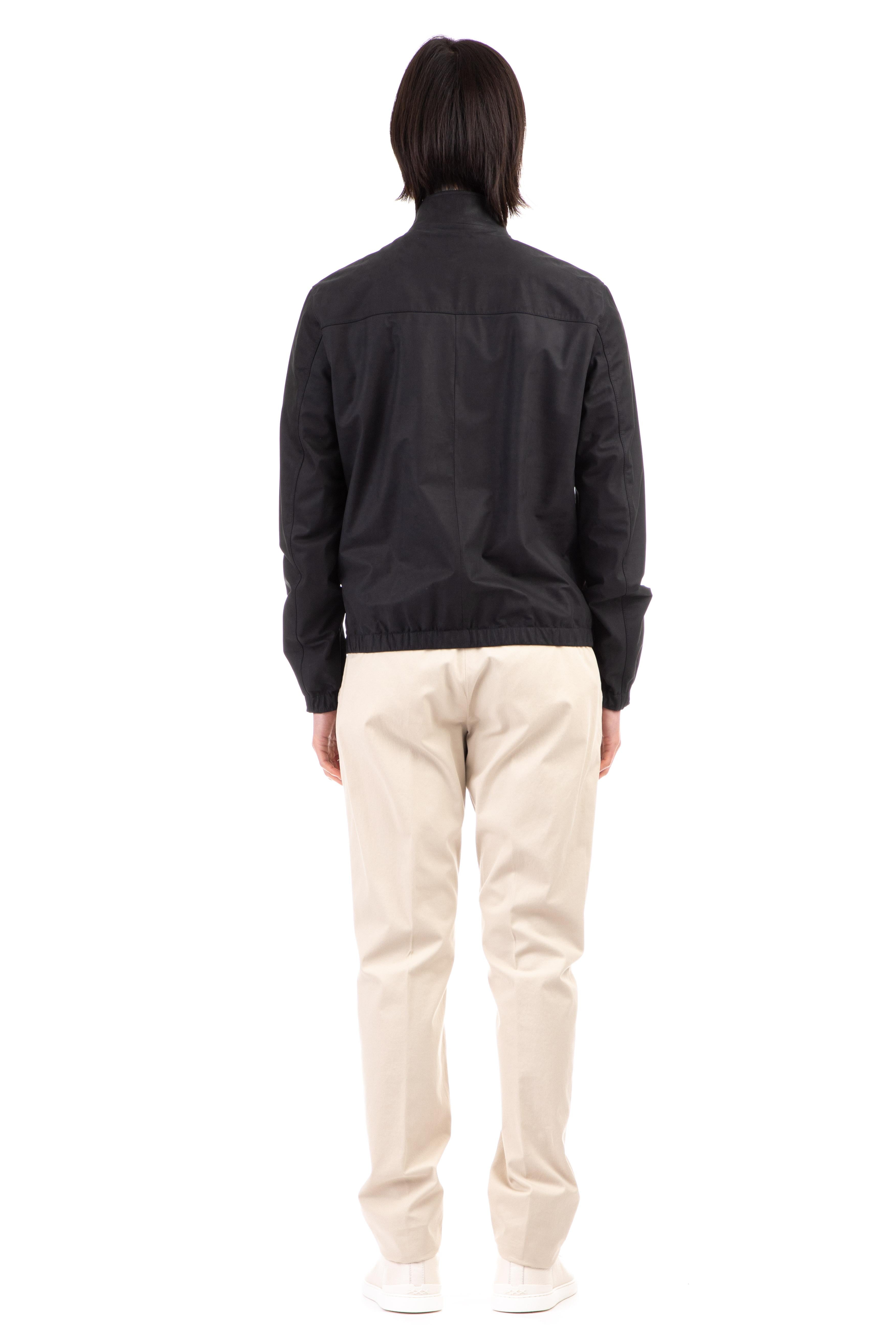 Zegna Bomber in nabuck supersoft UVPNT V179T 531 