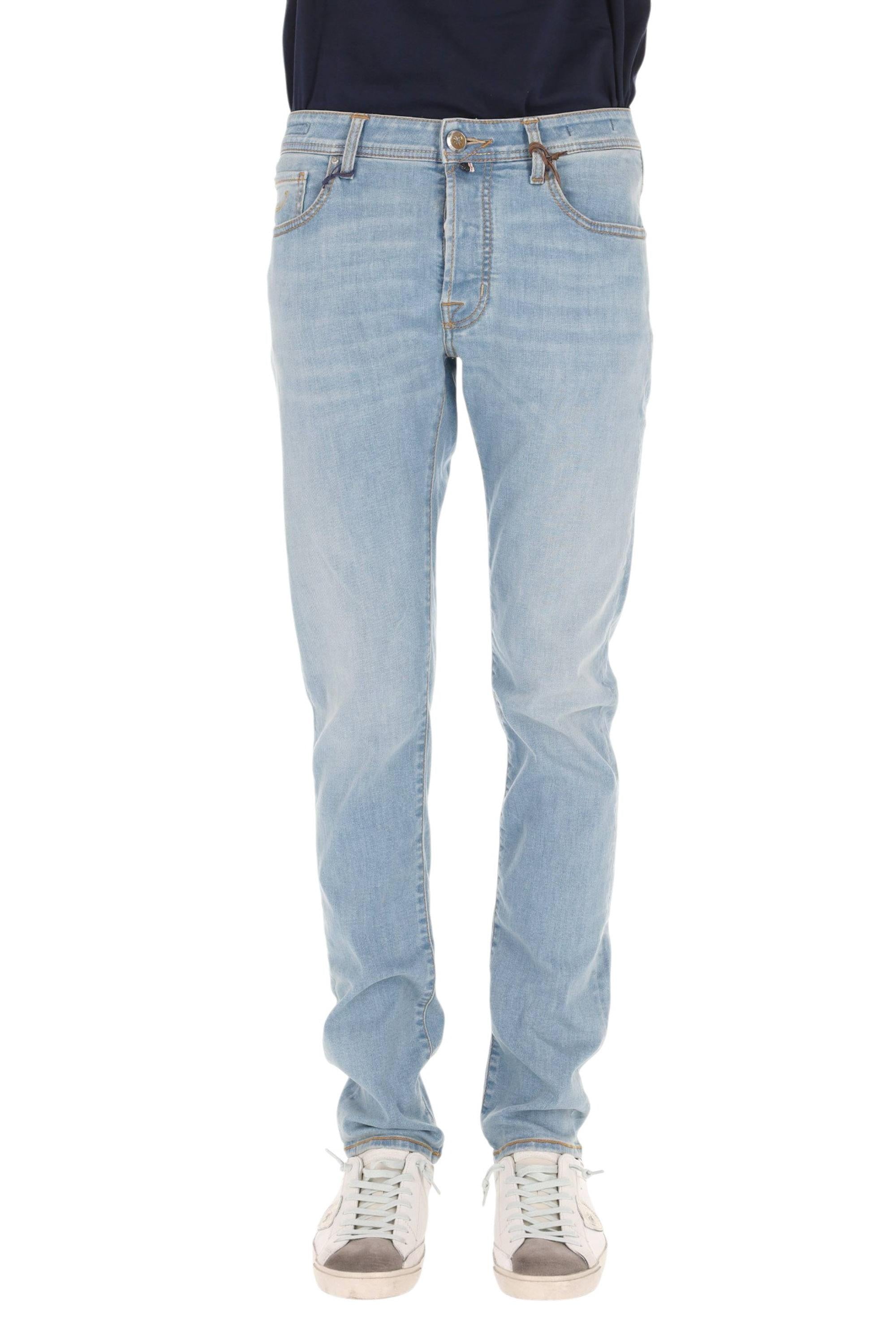 Jacob Cohen Jeans Limited Edition etichetta beige in cavallino Bard fit QL004-081-S3619 300D 