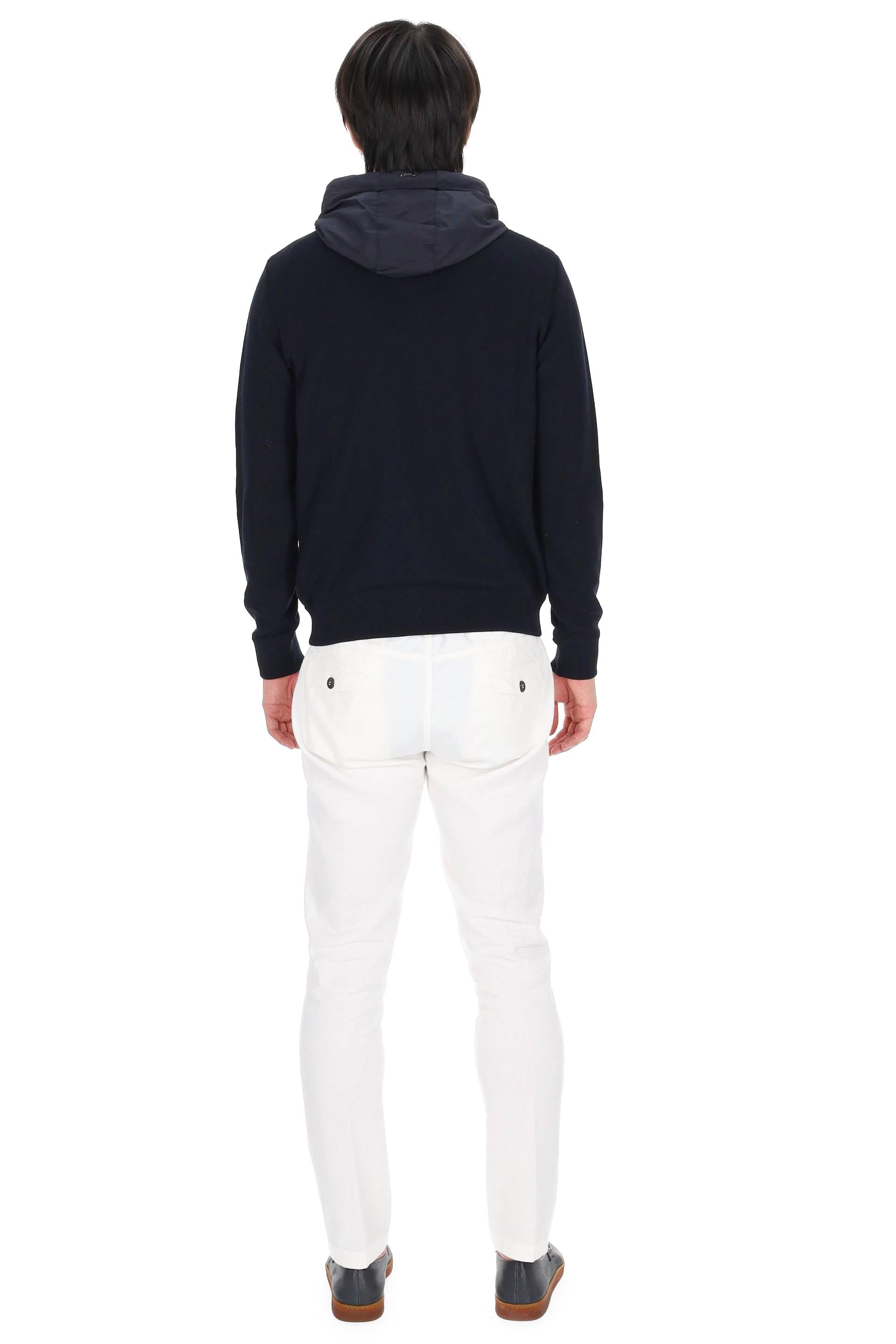 Herno Giubbino bomber bimateriale MC000168U 9201 