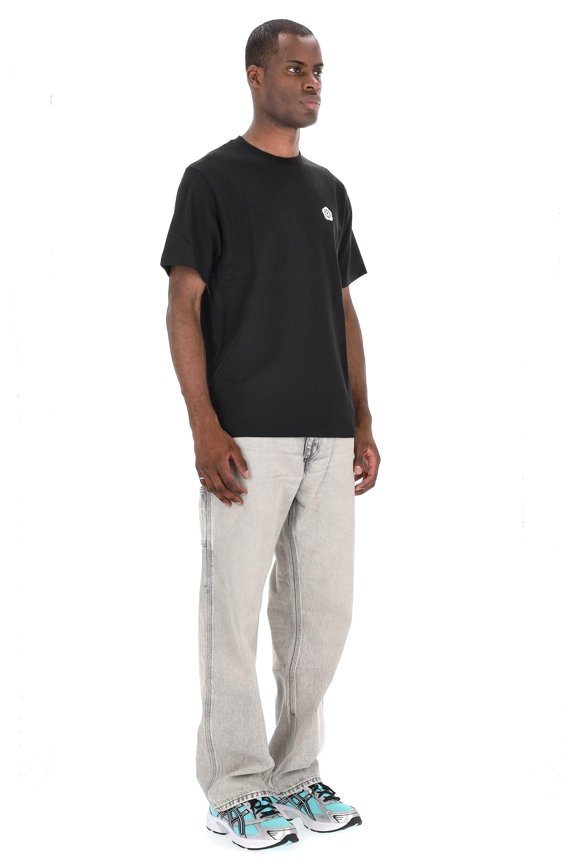 T-shirt in cotone Boke Flower FF55TS2004SG 99J Kenzo 