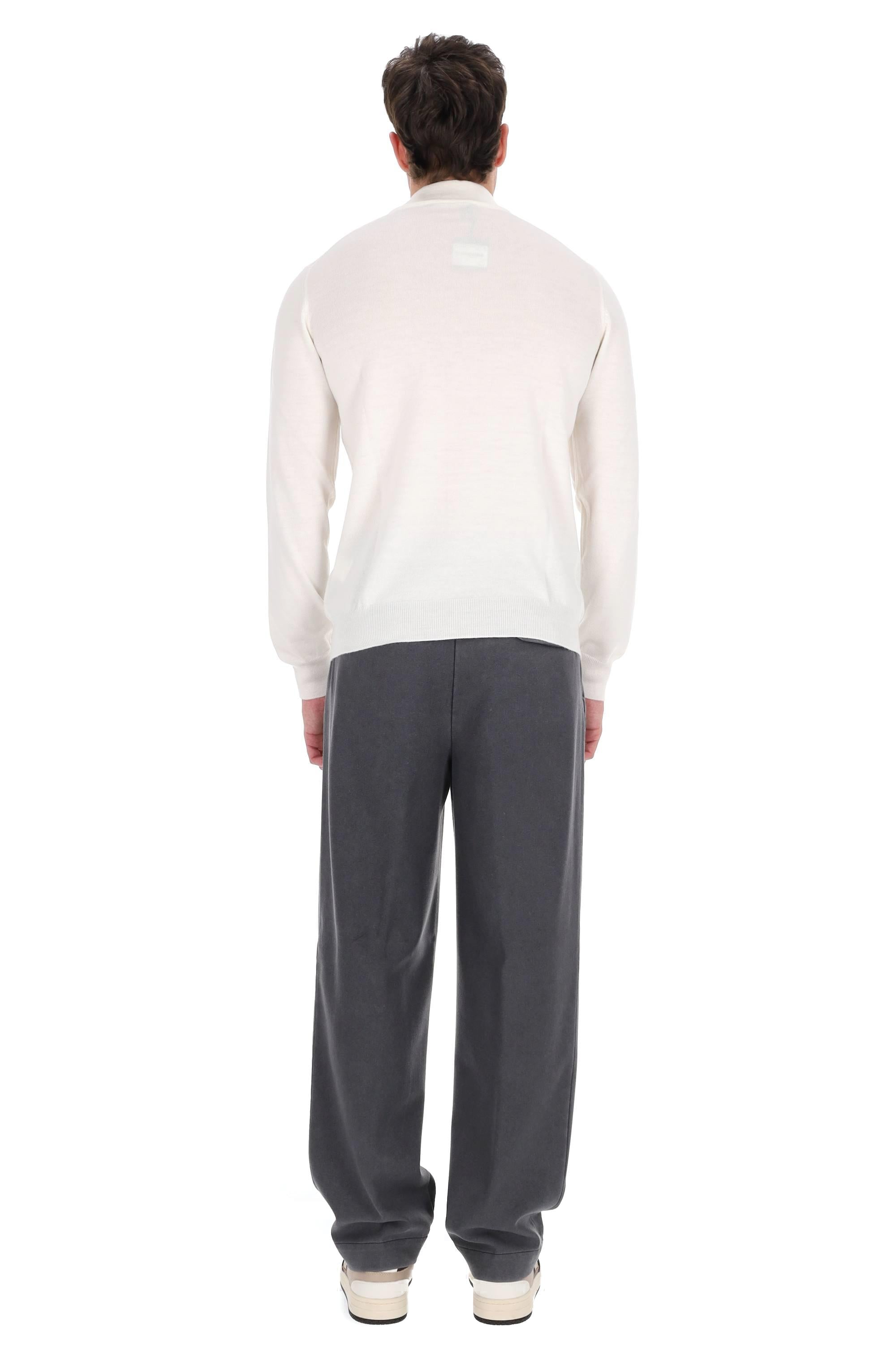 Tagliatore Maglia lupetto in lana merino extrafine mod. Lionel GSI25-01 25I061 005 