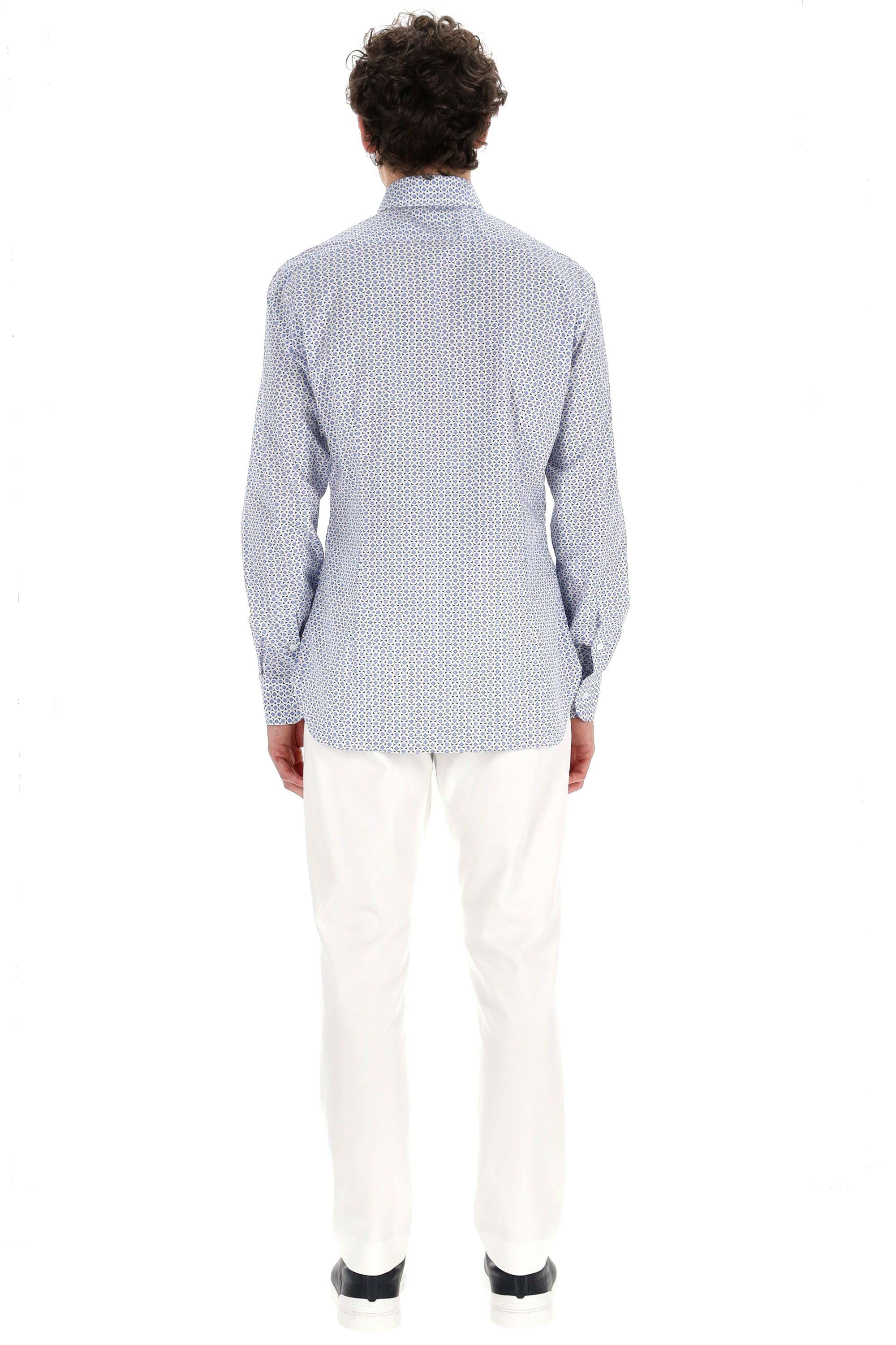 Camicia micro fantasia linea Dandylife LIU13P0147132U 0001 Barba 