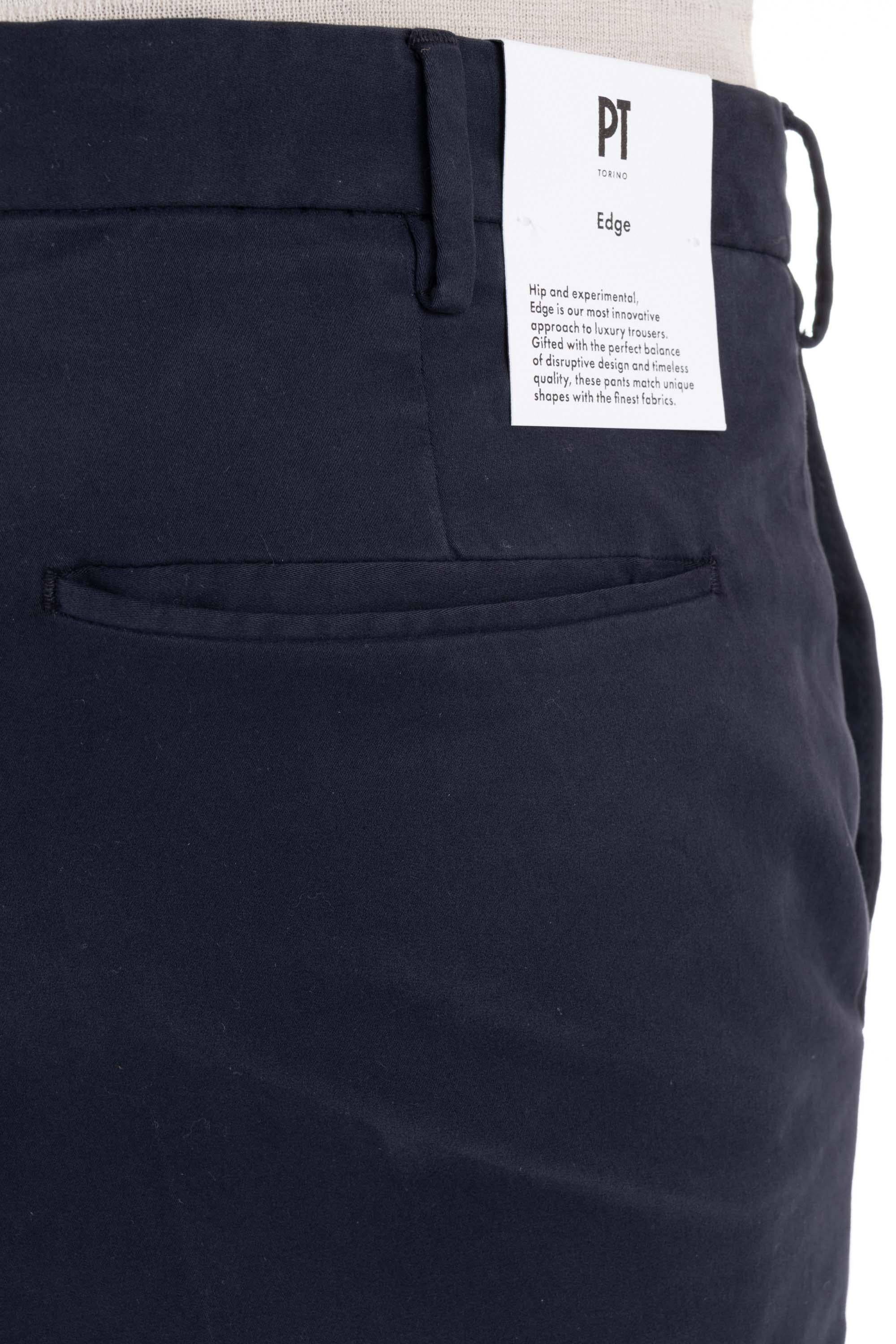 PT Torino Pantalone in rasatello di cotone Dieci fit ATX0Z00FWD NK20_2 Y384 