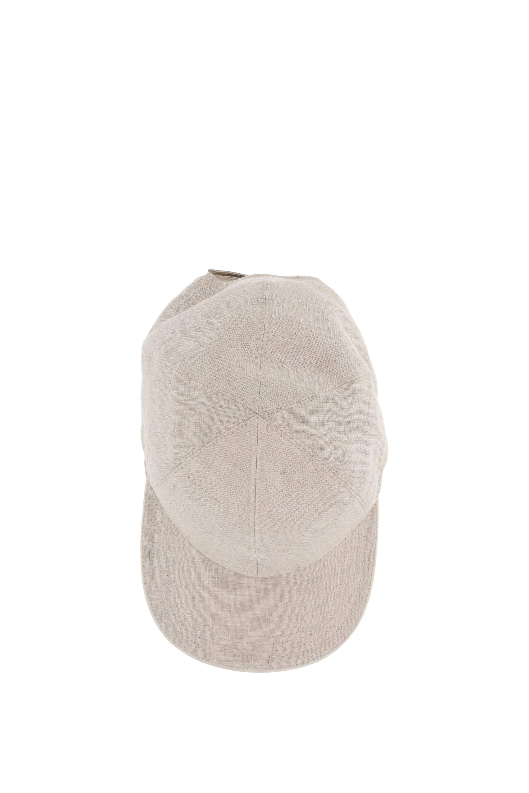 Eleventy Cappello baseball in lino-cotone M77CPLM24 TES0M226 02-02 