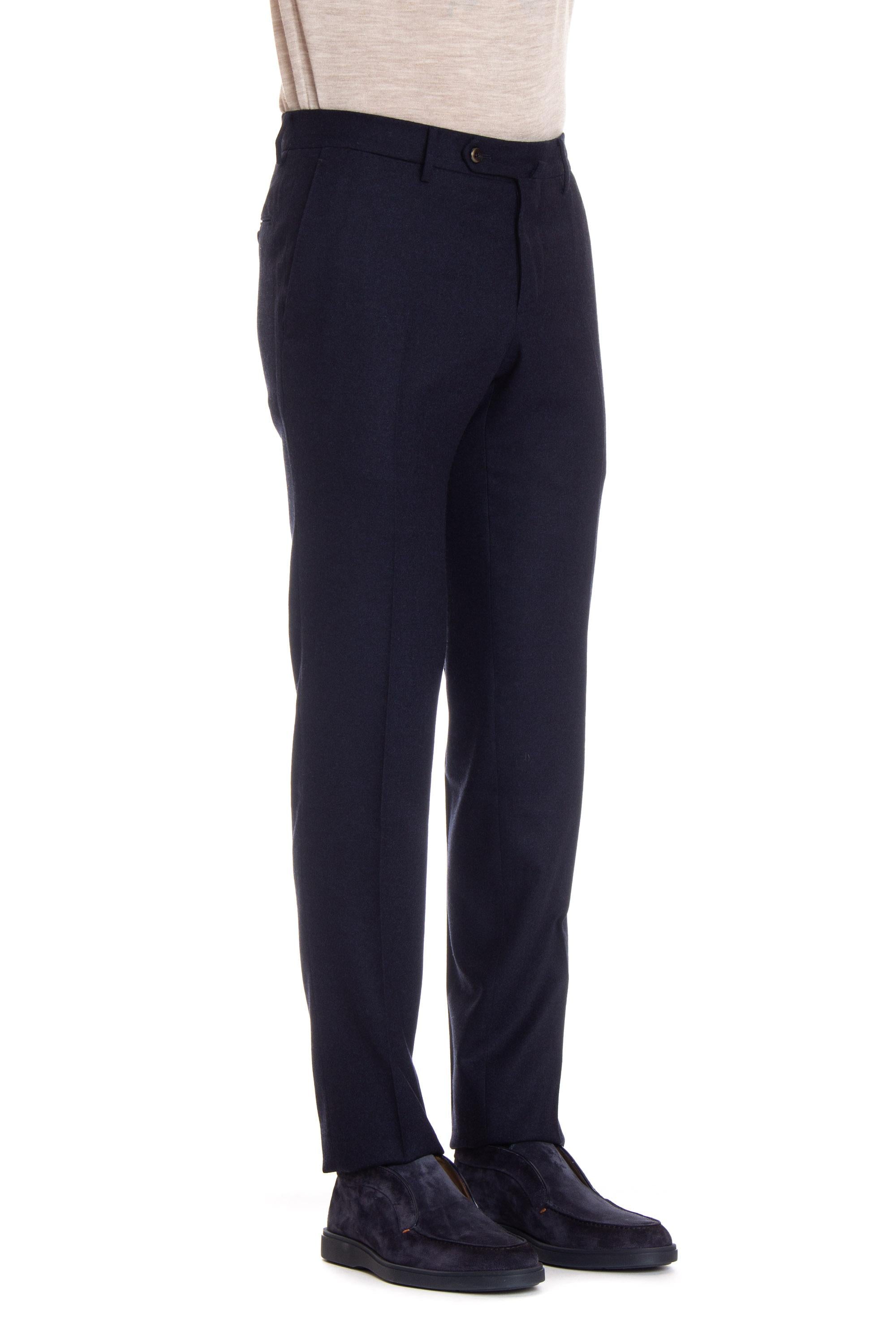 Pantalone in lana super 130's Slim fit fronte piatto VF01Z00CL1 FN13 0360 PT Torino 