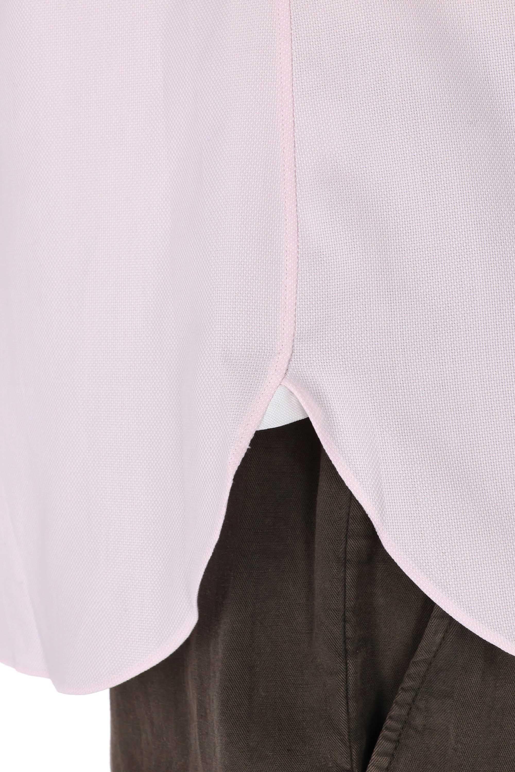 Camicia tramata in cotone Trofeo 903903A9 9MS0BA ROSA Zegna 