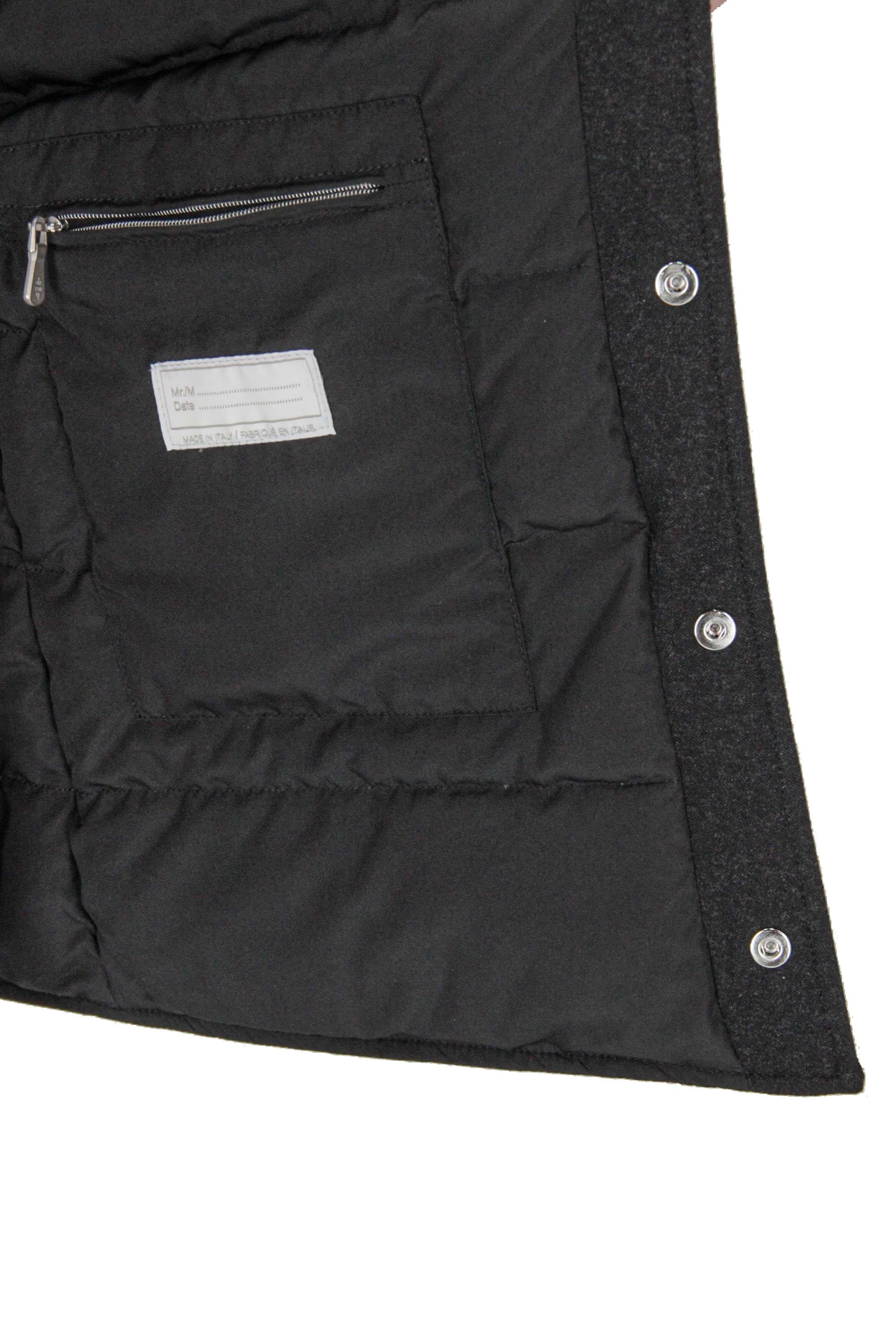 Giubbotto in lana 14 micron  con bottoni a pressione J75GBTI30 TES0H009 22 Eleventy 