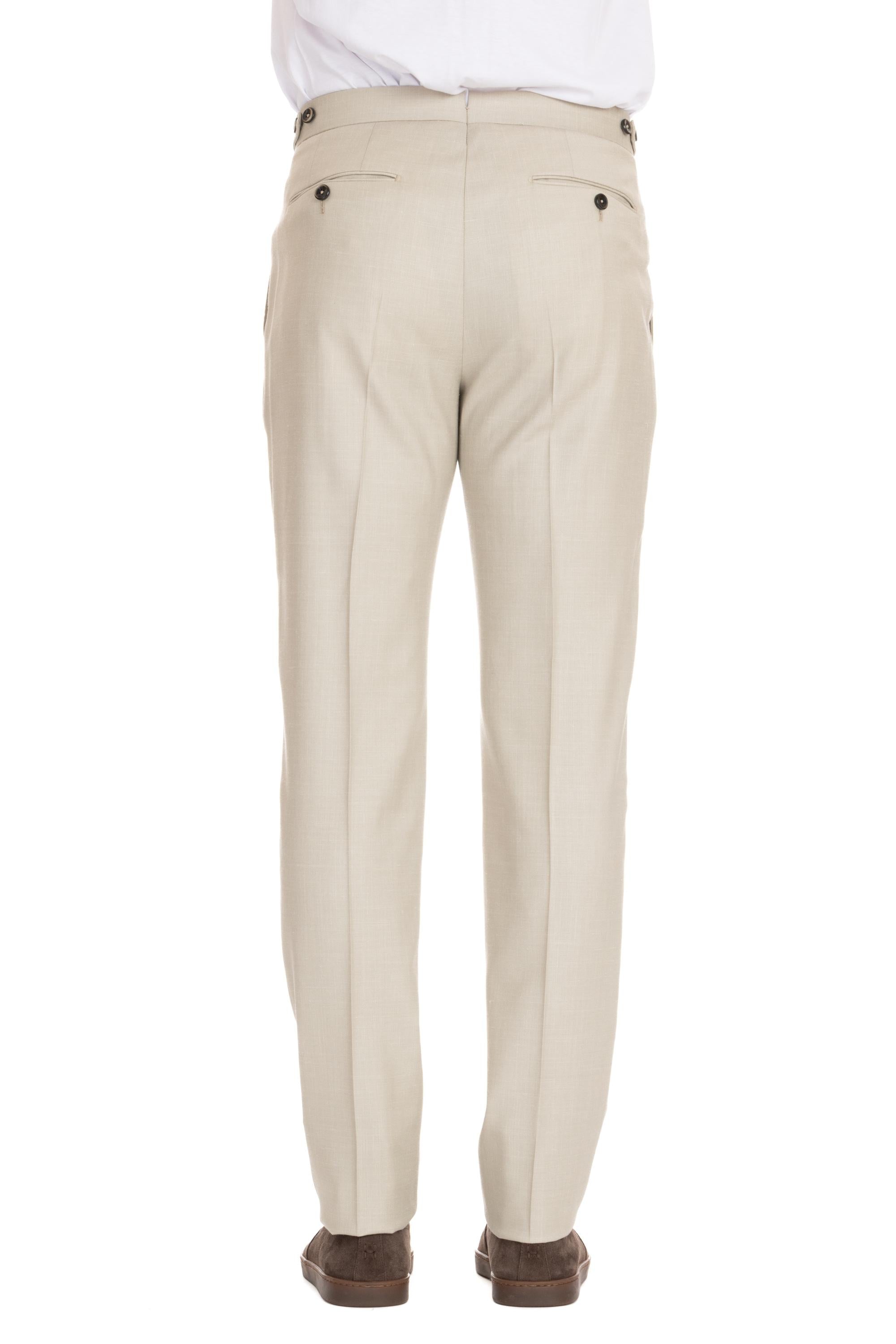 Pantalone in lana-seta-lino Gentleman fit GFG1ZK0CL1 ZI58 0060 PT Torino 