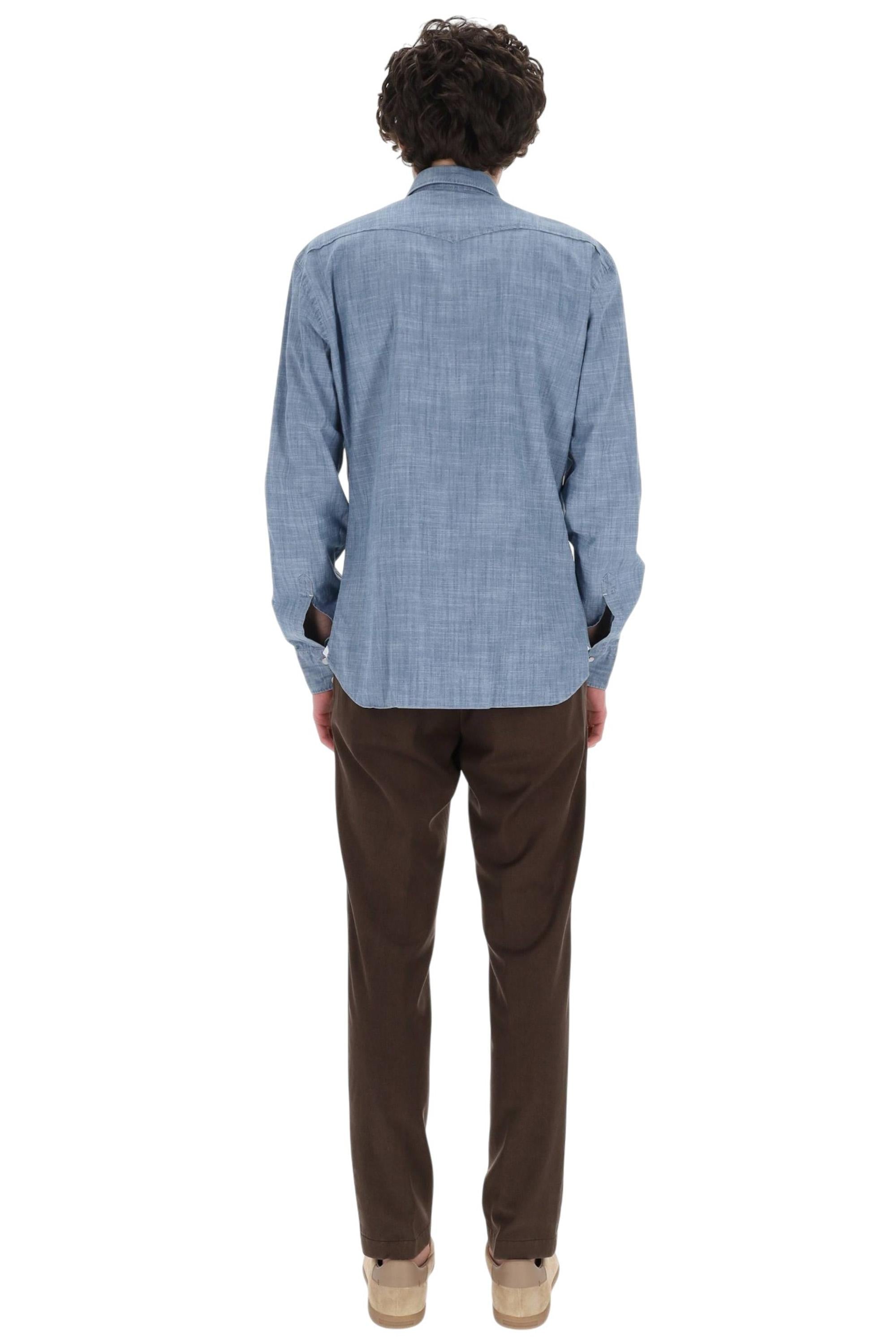 Barba Camicia texas in denim light Dandylife WSU12P2054262.U 0001 