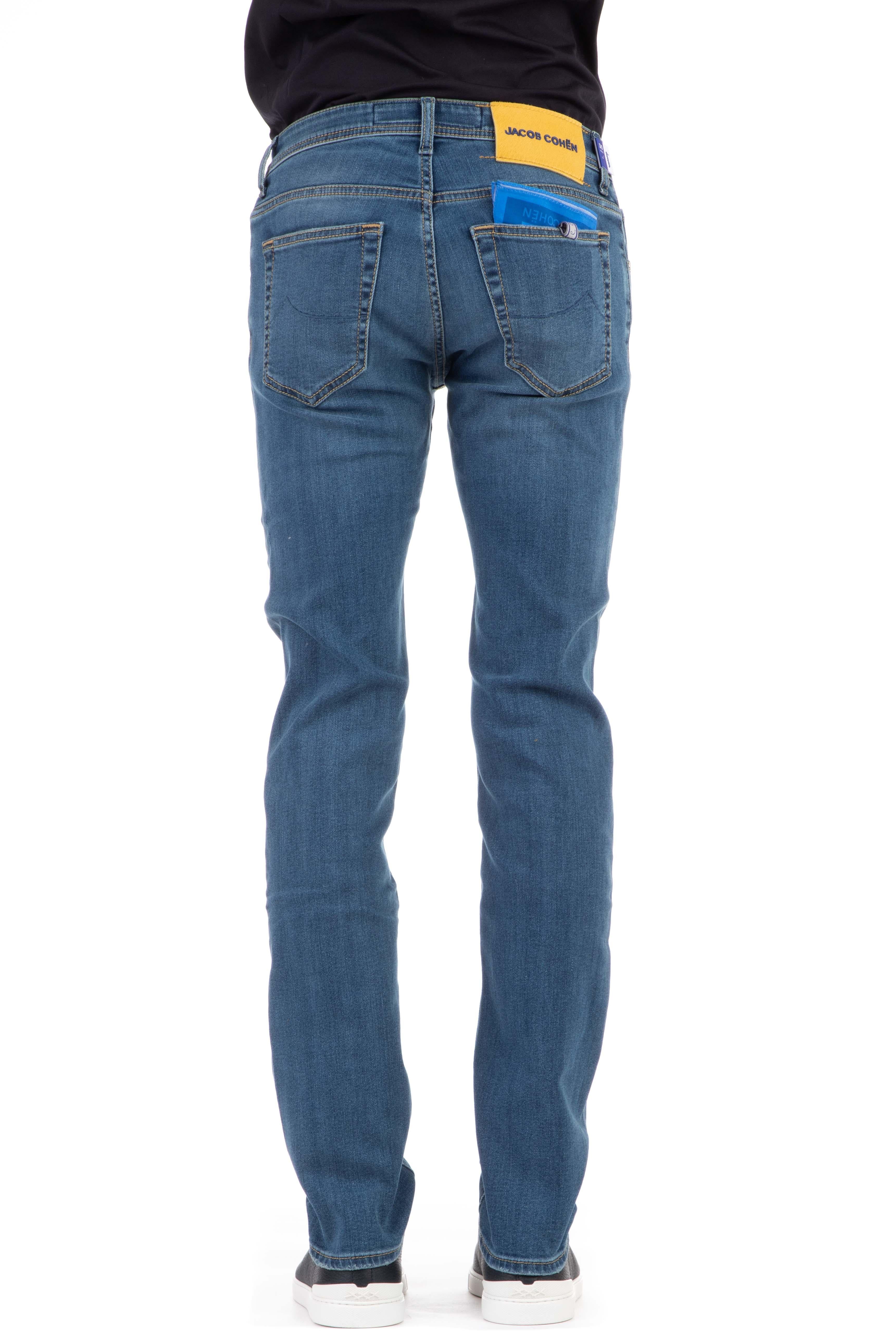 Jacob Cohen Jeans etichettagialla nick slim fit E07-31S-3621-NICKSLIM 406D 