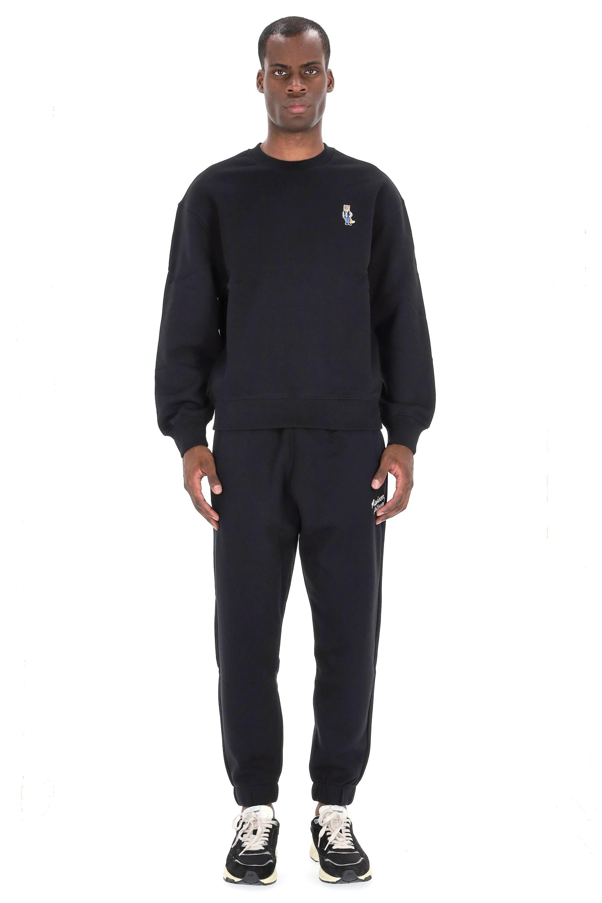 Maison Kitsuné Felpa girocollo fox regular fit PM00310KM0341/2 P199 