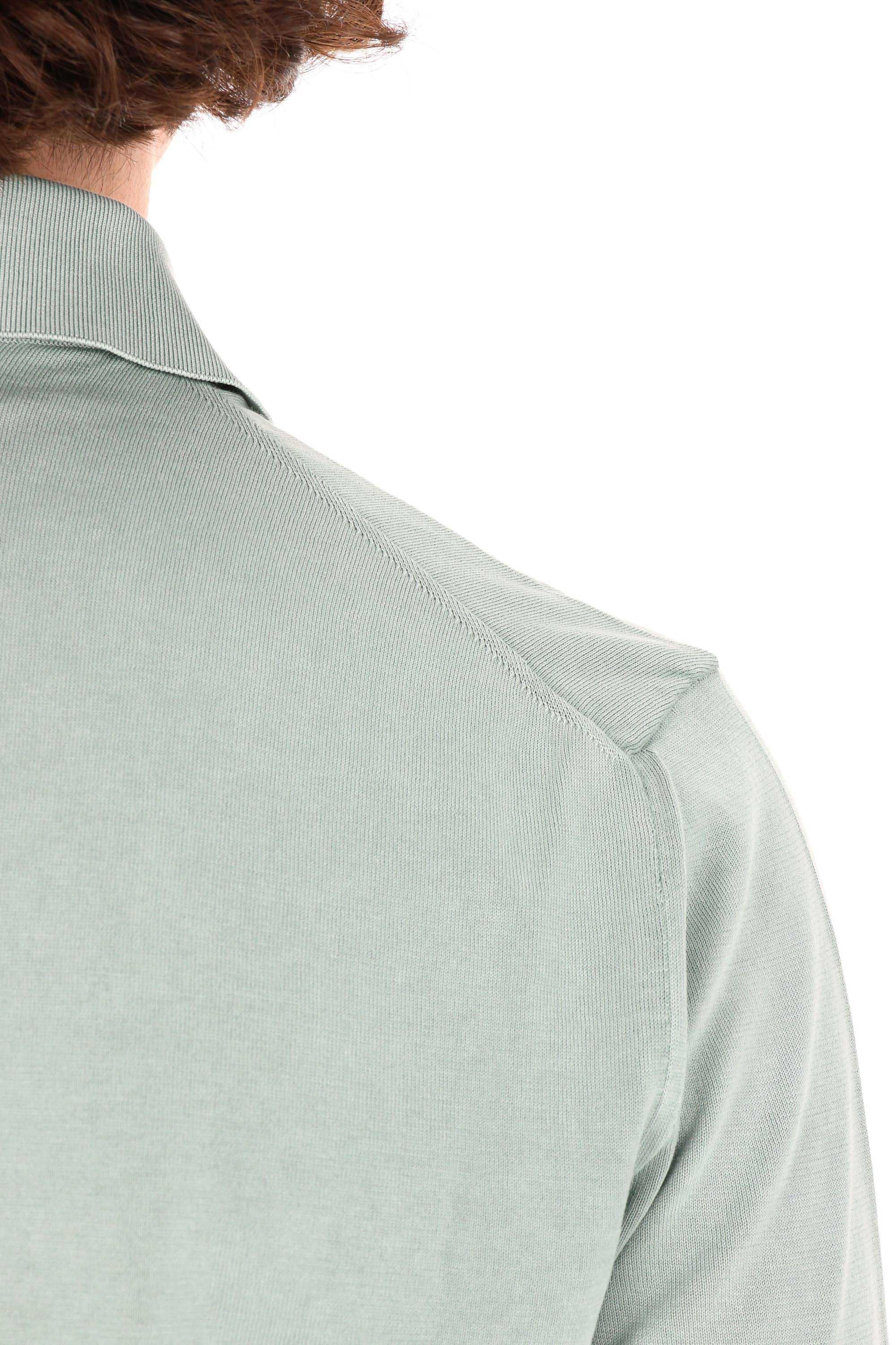 Drumohr Polo in fine cotone ice cotton frosted D0GF202NL-2 422 