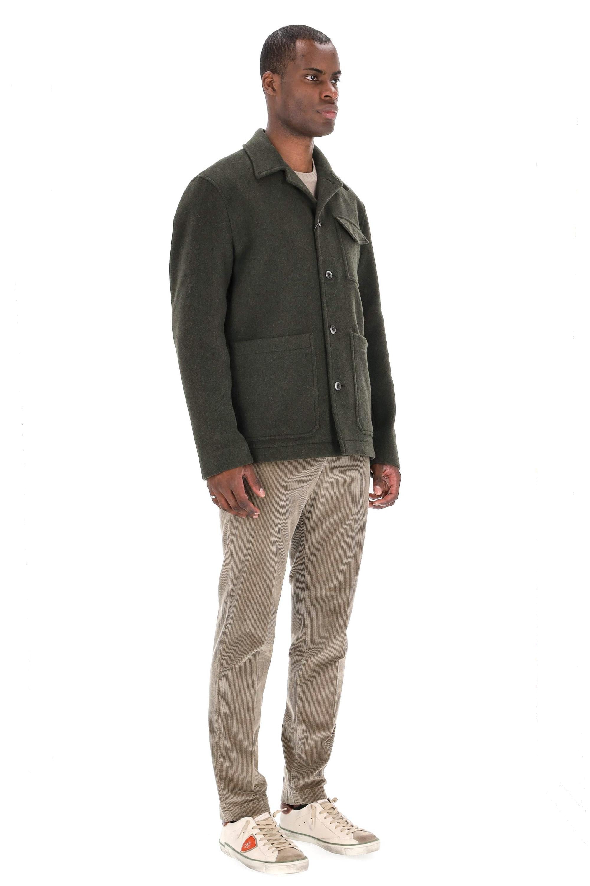 Herno Field jacket in lana FI000138U-33475R 7740 