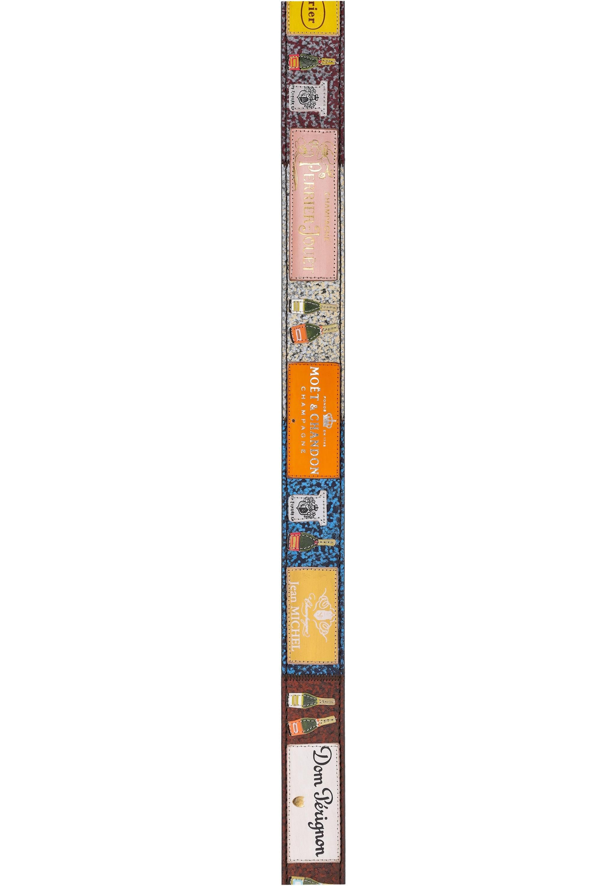 Artigianato Italiano Cintura artigianale in pelle "Tutta Champagne" TUTTA CHAMPAGNE MLTCLR 