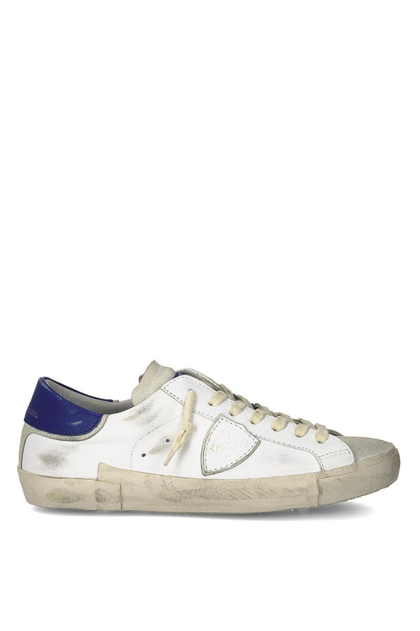 Sneaker low PRSX bimateriale talloncino bluette PRLU PRSX/12 WX46 Philippe Model 