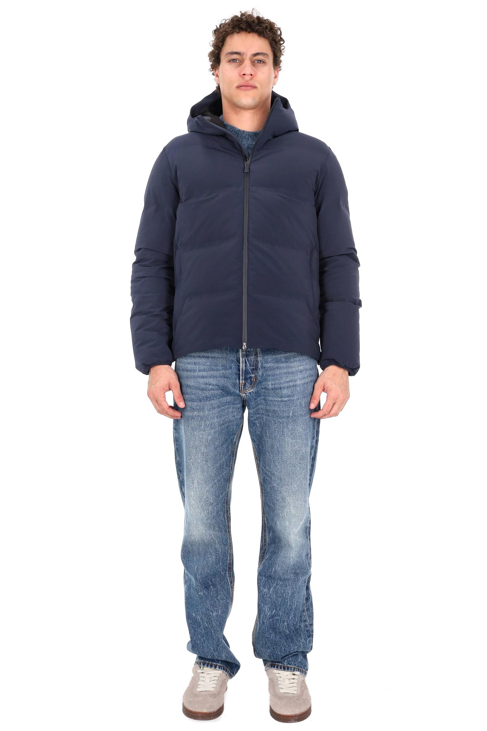 Herno Piumino bomber con cappuccio linea Functional Wardrobe PI001247U-12590SZ 9201 