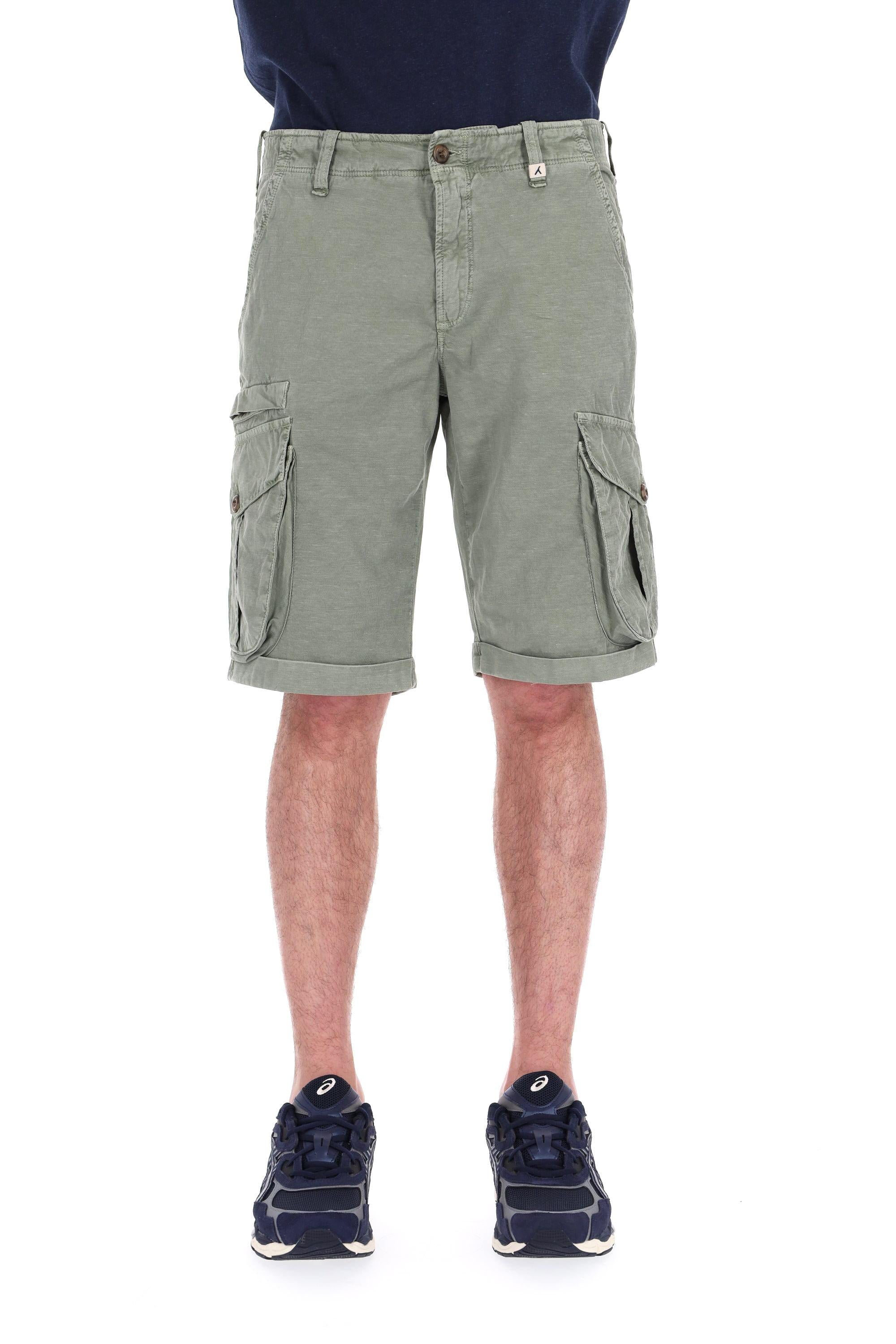 Myths Bermuda cargo in cotone-lino Zeus 25M77B 85-2 26 