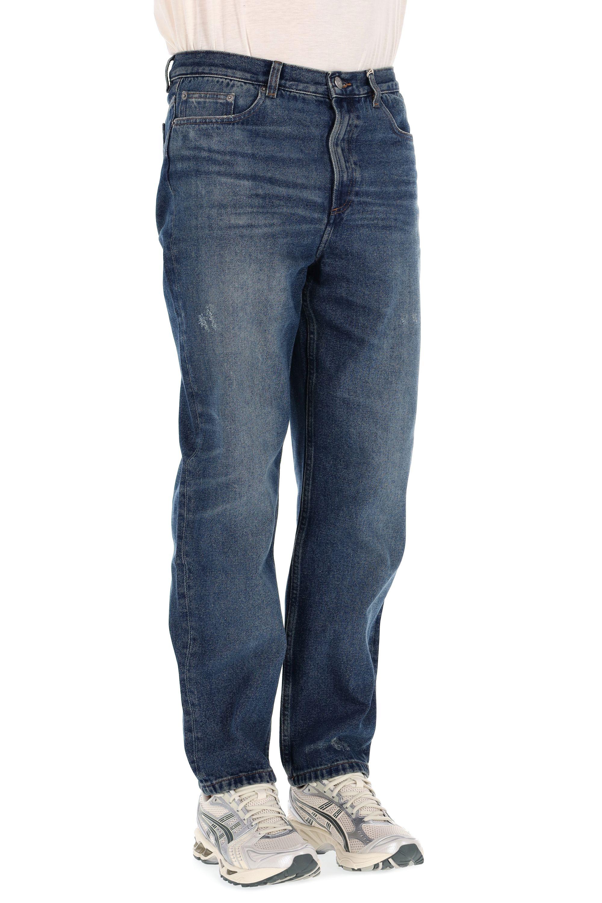 A.P.C. Jeans Martin in cotone con micro rotture COHFC-H09121 IAL 