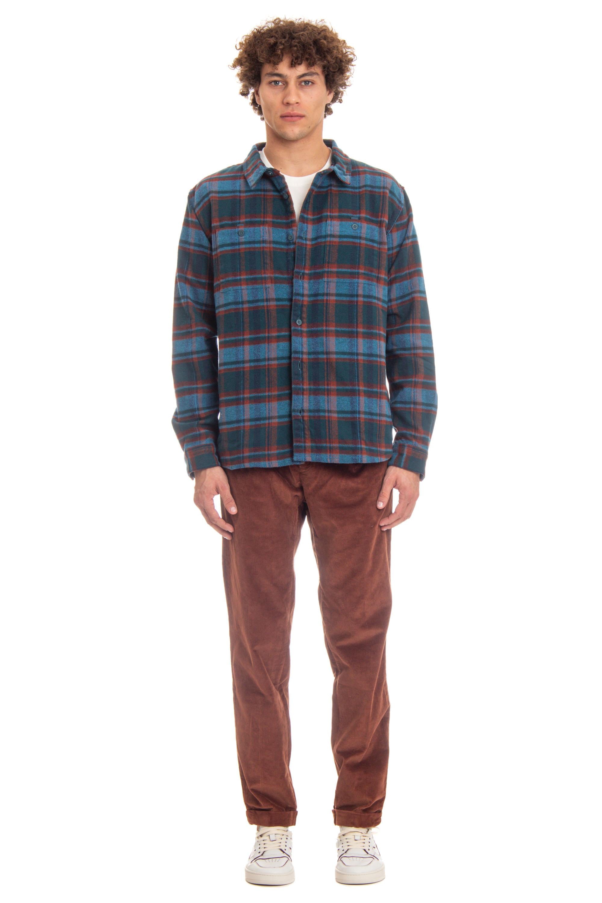 Camicia overshirt fantasia quadri F22470M319 ABPL Cotopaxi 