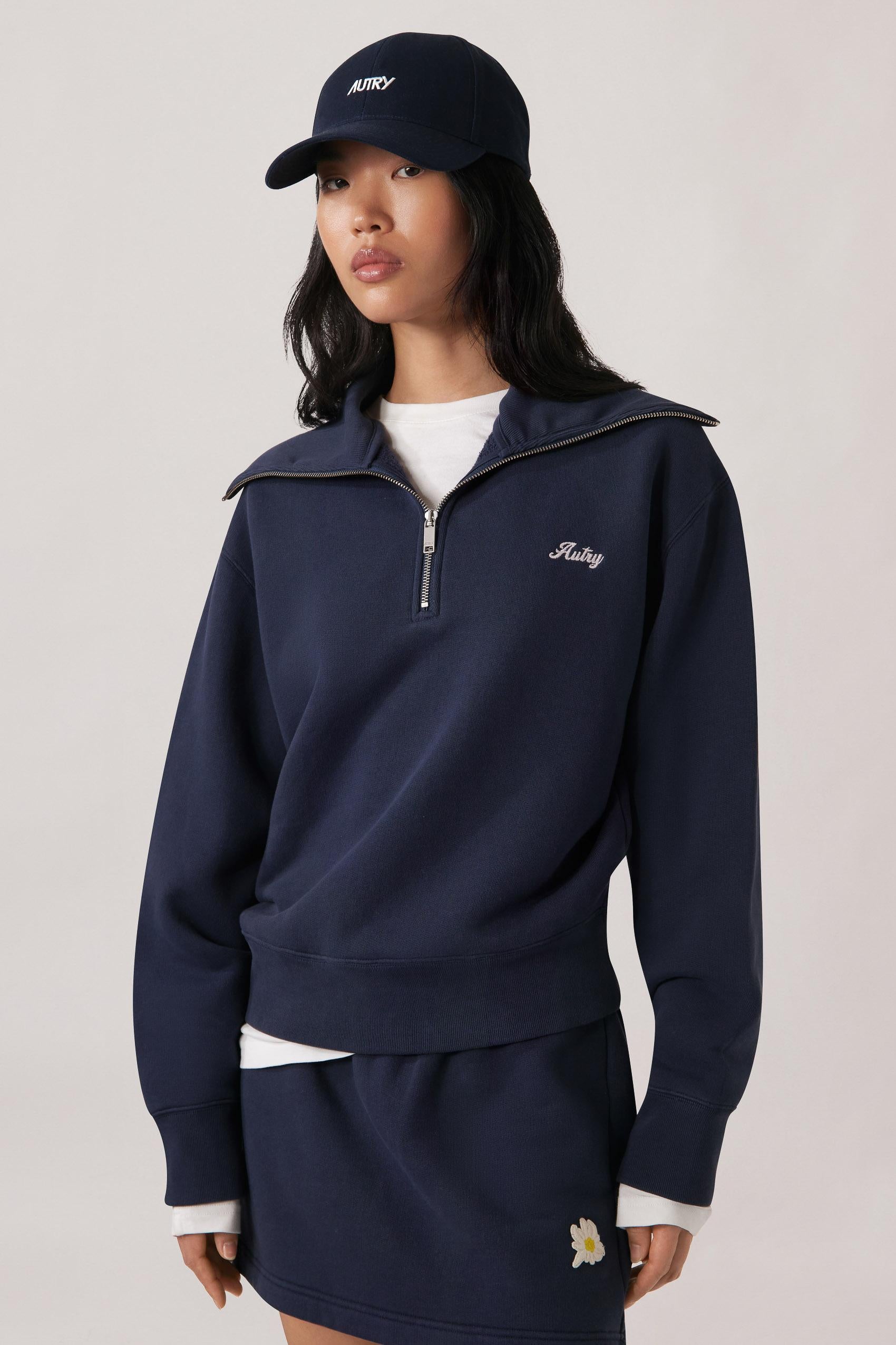 Autry Felpa donna in cotone SWPW M4HV VORTEX 