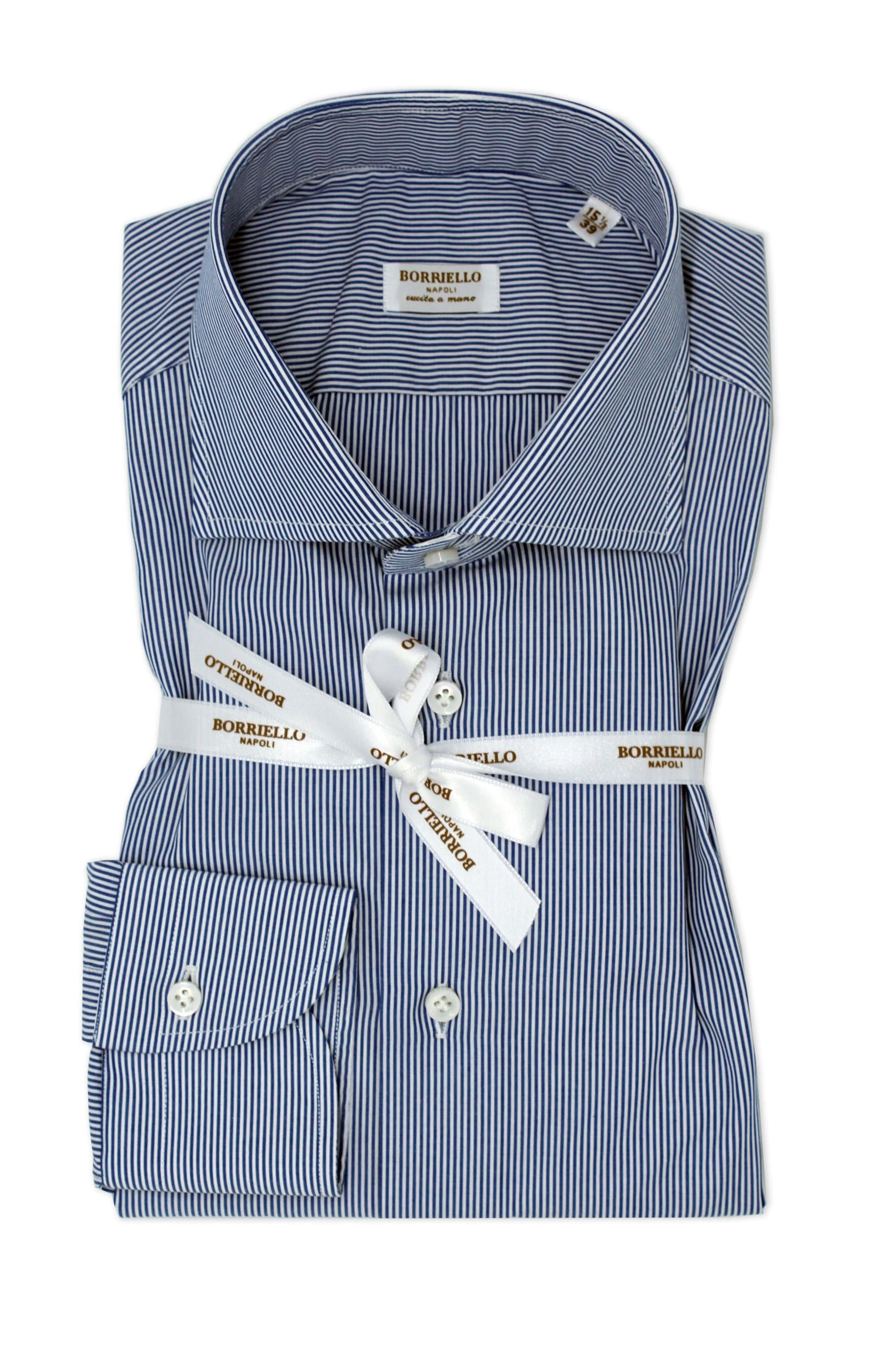 Camicia sartoriale riga fine 1401/3 27 Borriello 