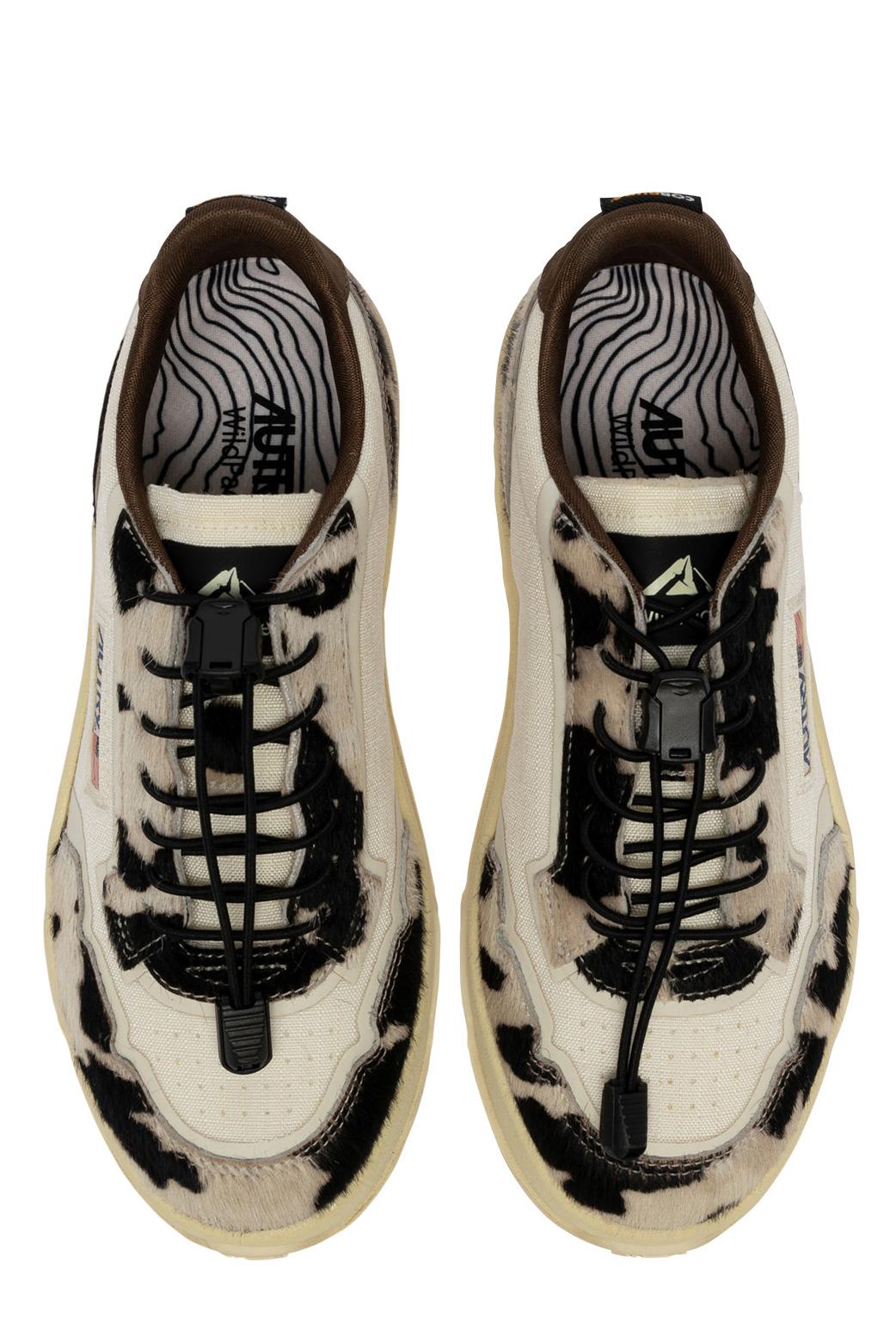 Autry Sneaker WildPace donna in cordura e cavallino LDLW CY01 MRSH/BRN 