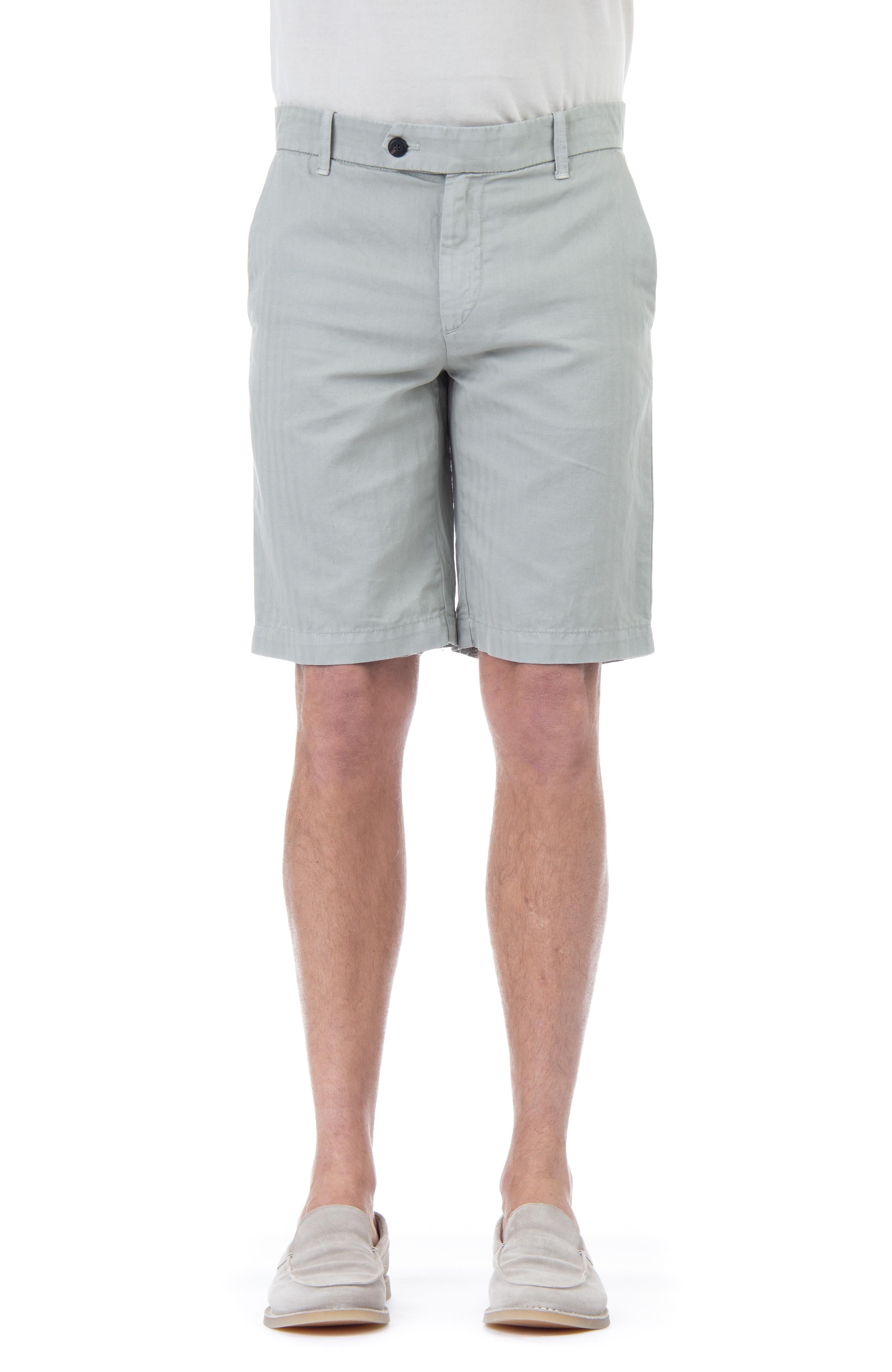 Eleventy Bermuda chino in cotone-lino G70BERC05 TET0G003/3 07 