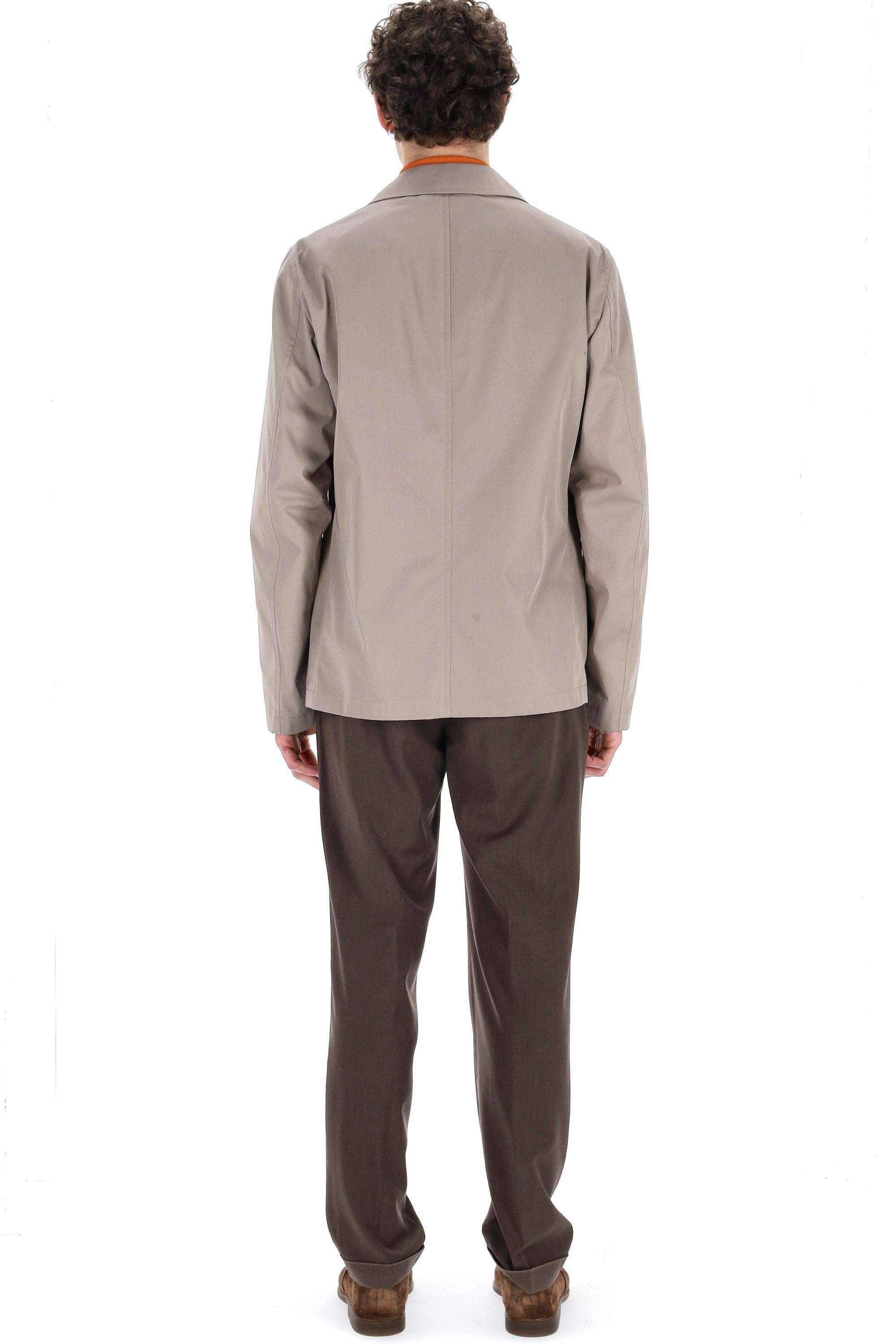 Herno Peacoat in cotone Rain Collection PE000045U 2720 