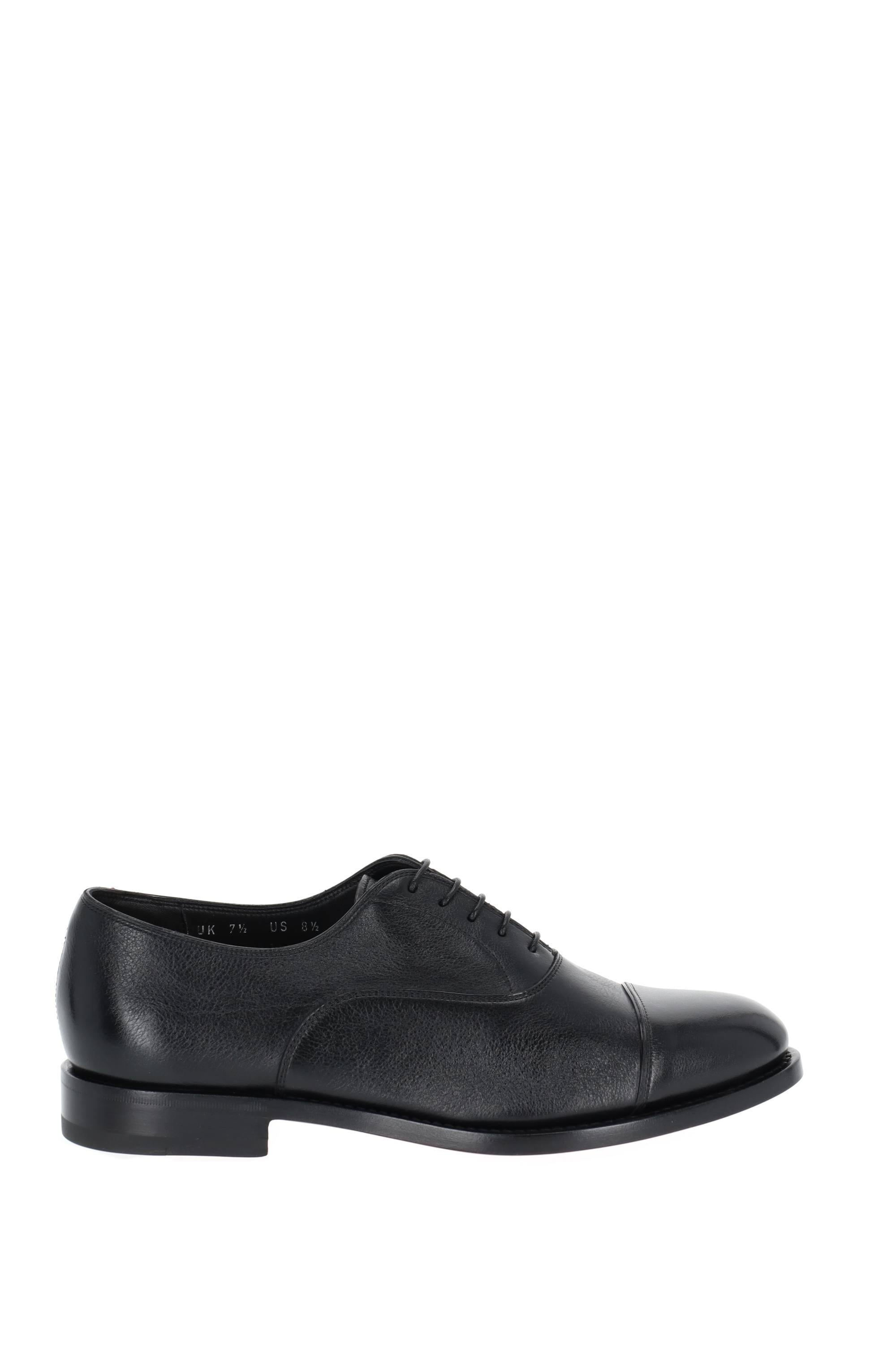 Santoni Scarpa stringata in pelle lavorazione Goodyear MCCO19045PD7SGFR/2 N01 