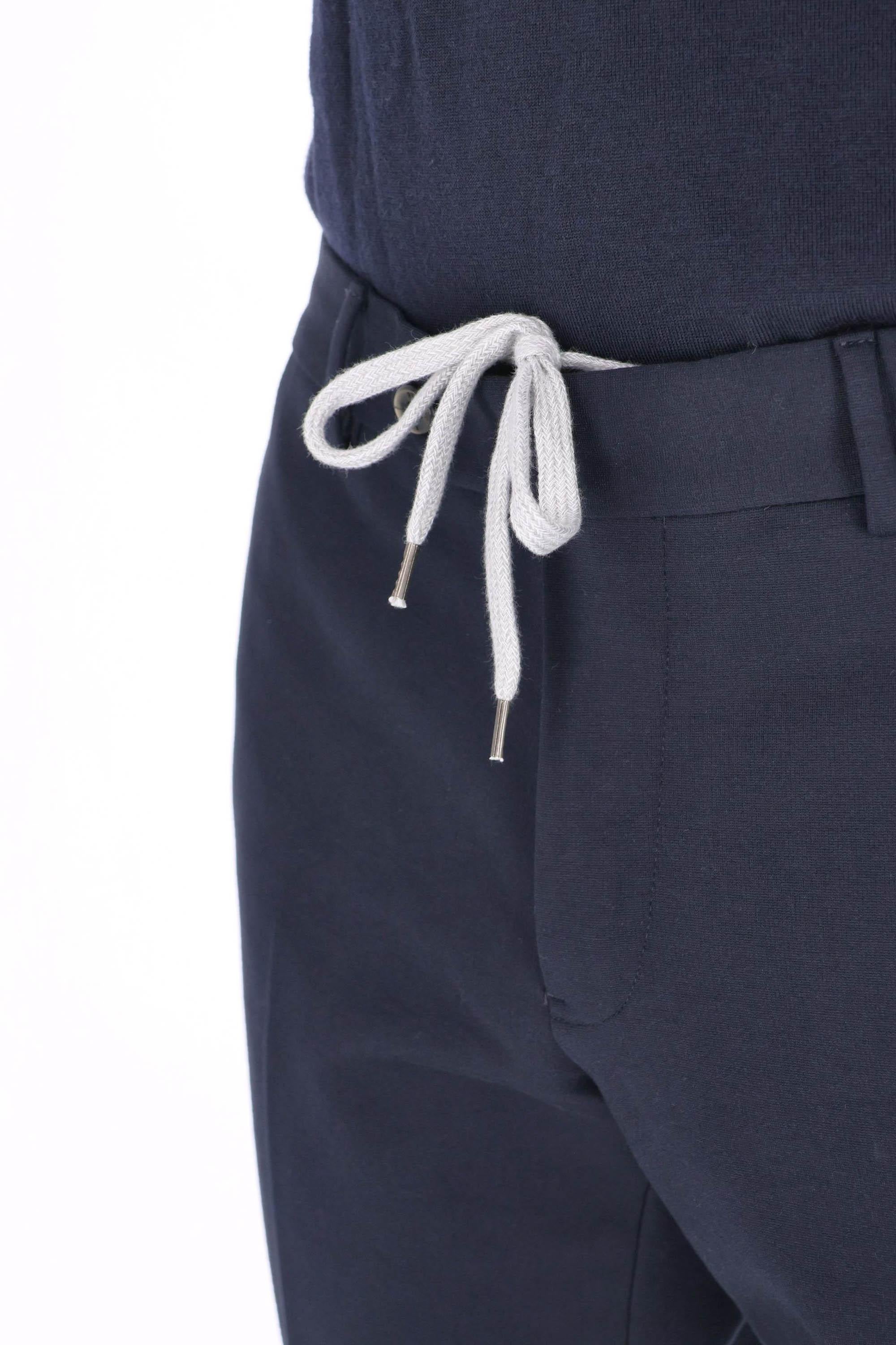 PT Torino Pantalone in jersey di viscosa stretch con coulisse Slim jogger VSJGZ20CL1 VD01 0365 