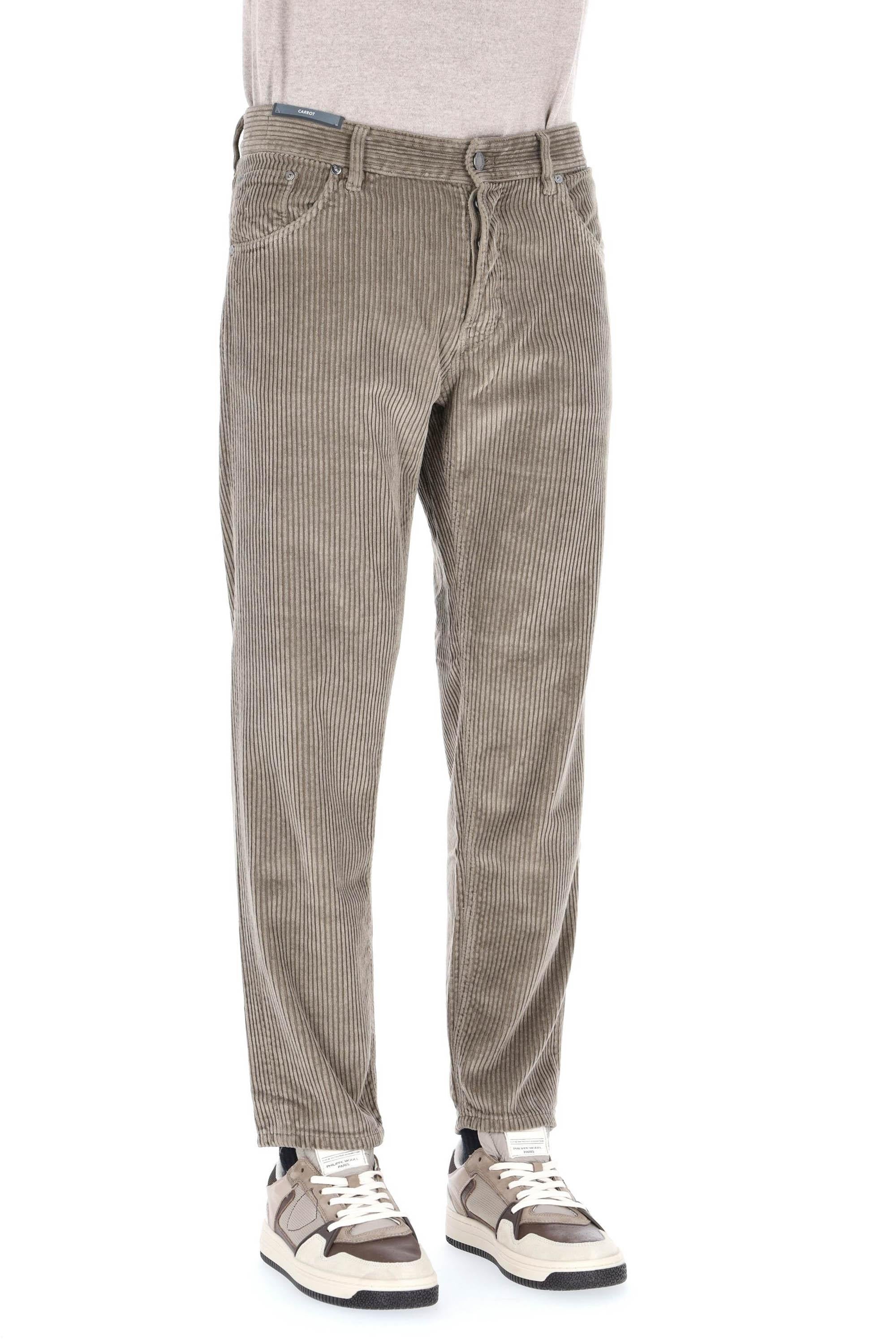 PT Denim 5 tasche color in velluto di cotone e modal Rebel fit C5RP05B0 SV09T0/2 Y157 