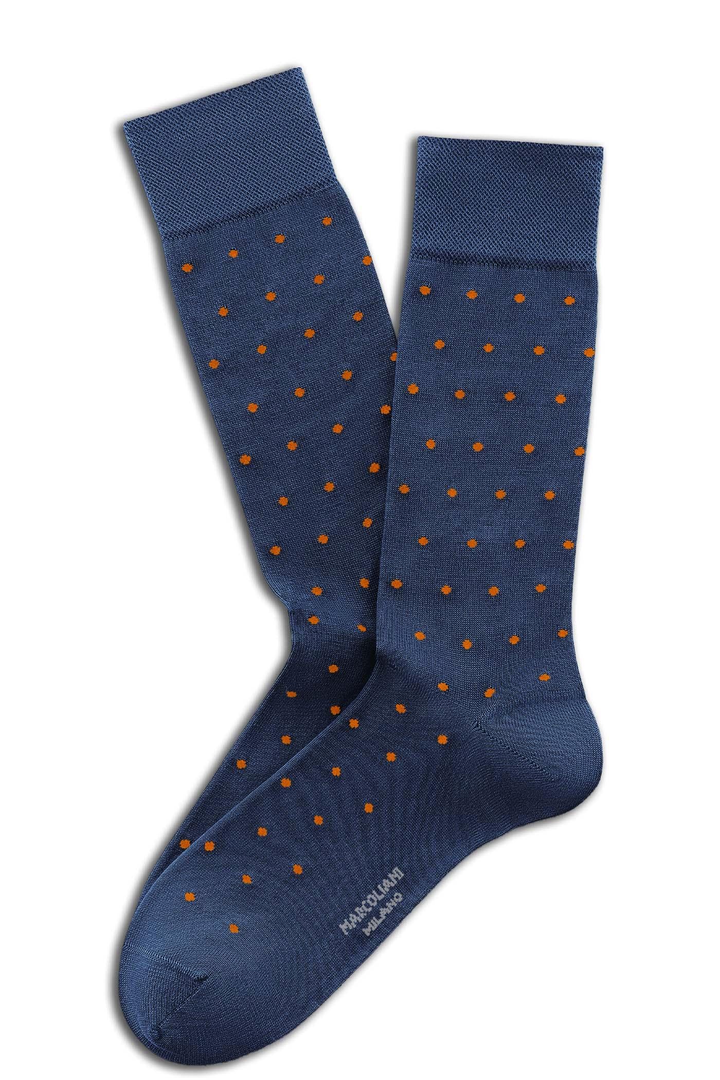 Marcoliani Calza a pois in cotone Fullcolor "Essence of cotton" MAR2776L/5 323 