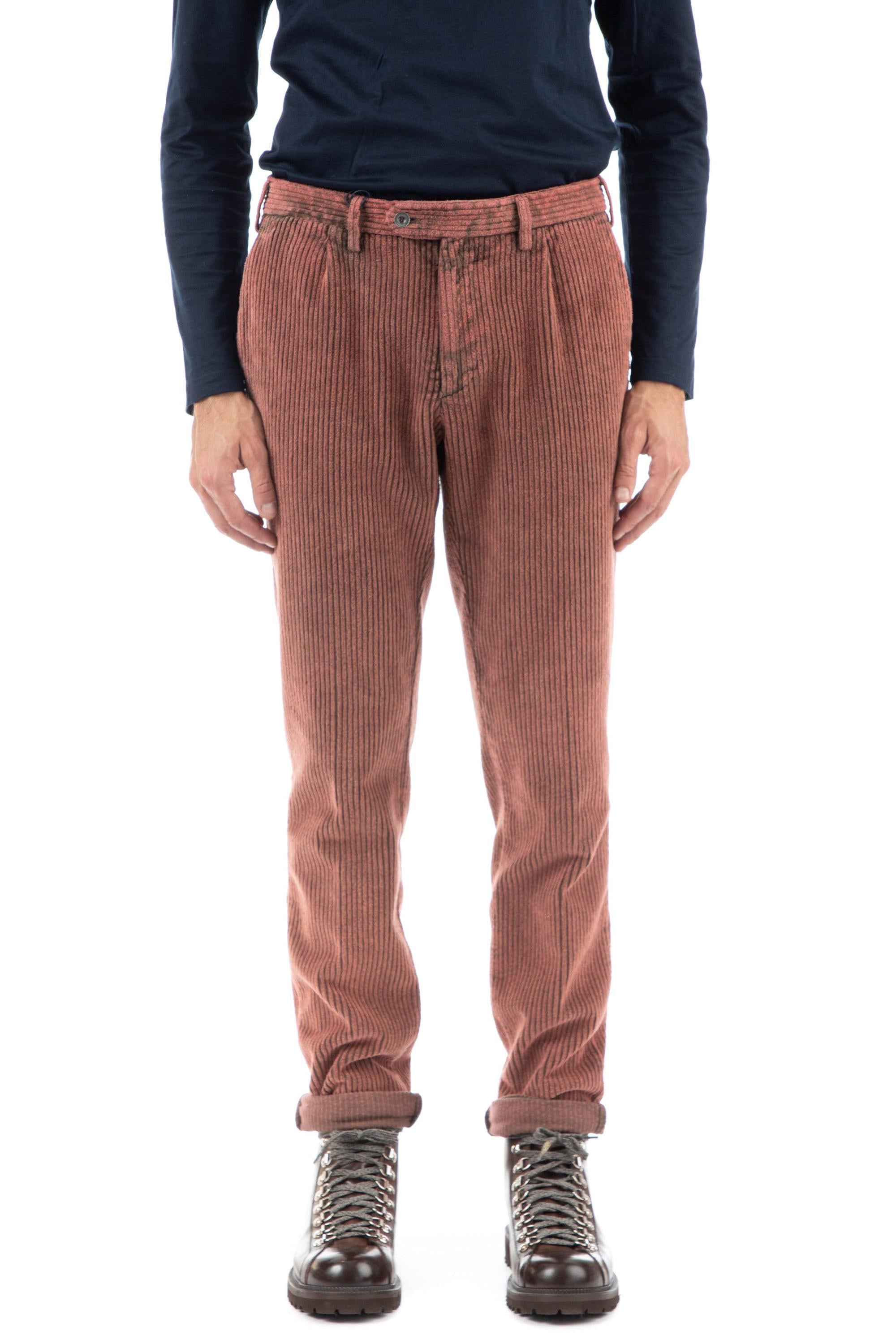 Pantalone in velluto a coste maltinto IMSOHO5S IM55078 650VE Lardini 