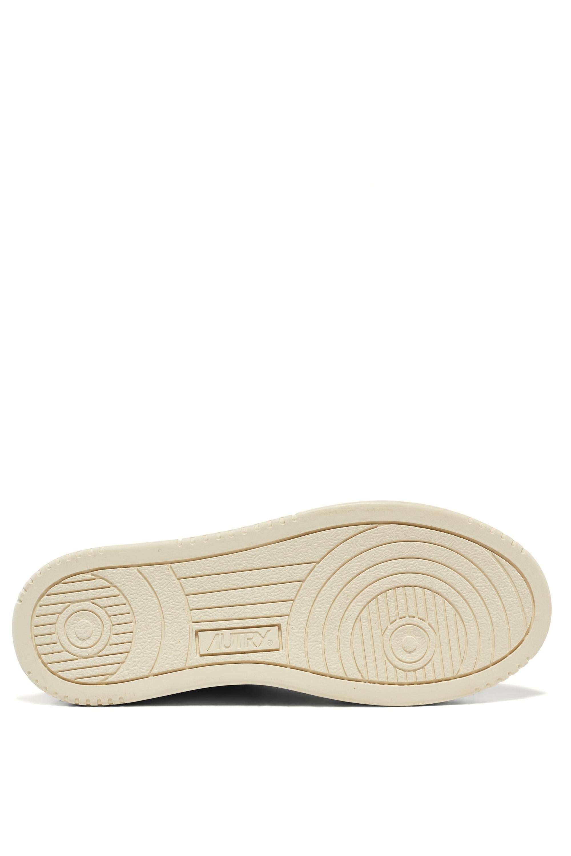 Sneaker donna Medalist bicolor soft in pelle di capra AULW GH01 WHT/WHT Autry 
