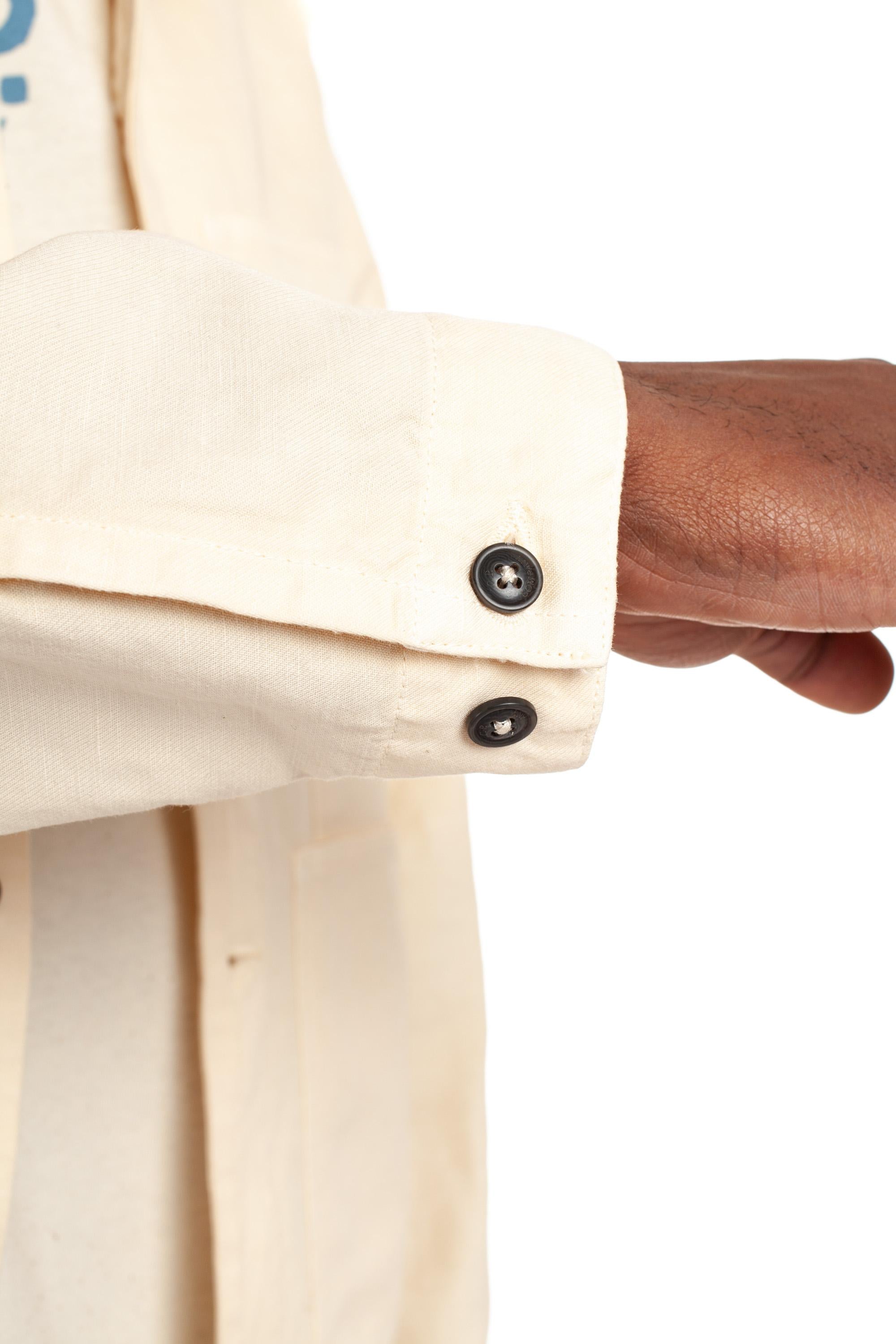 CP Company Overshirt in cotone-lino CMOS277A-006273G 402 