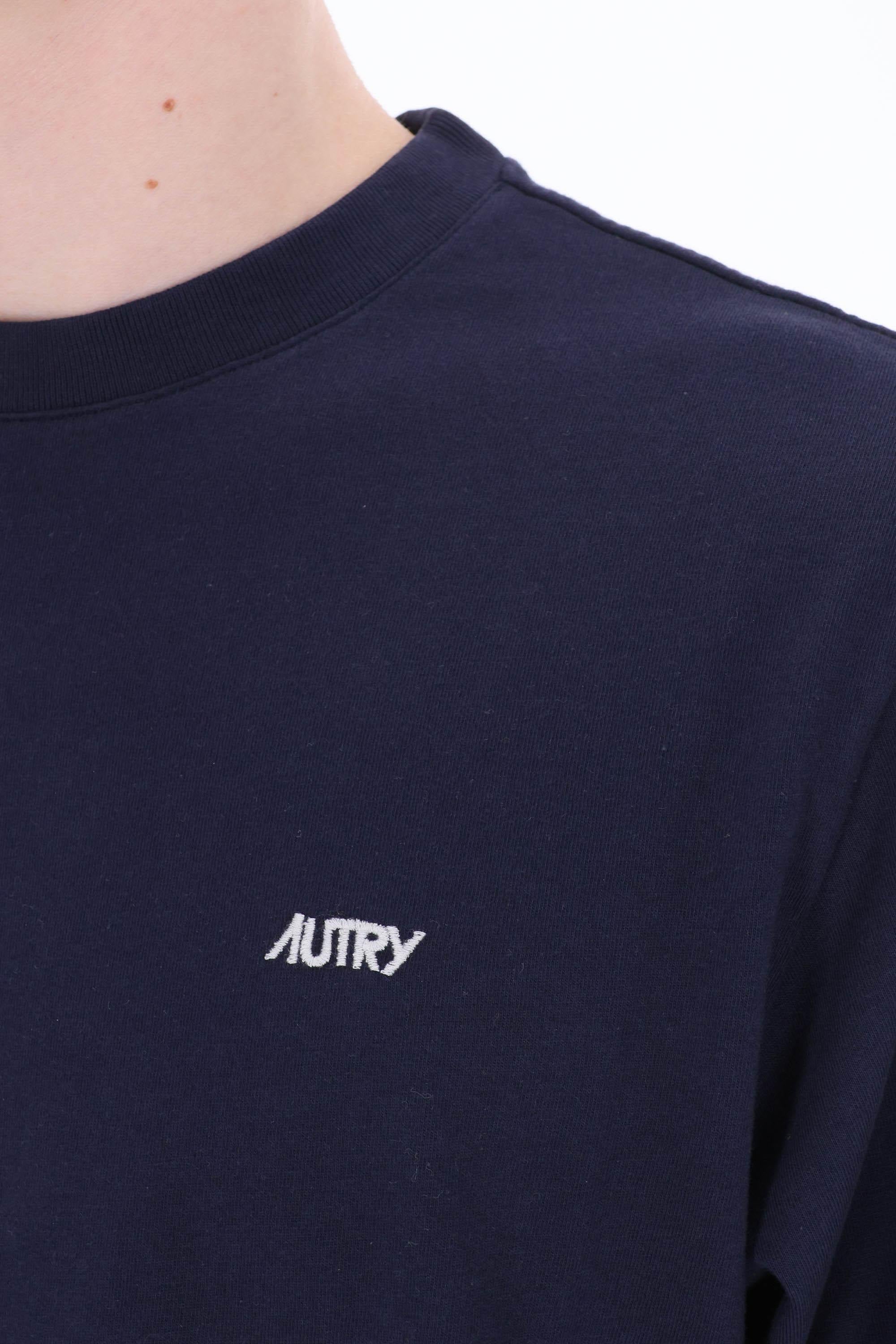 Autry T-shirt in cotone manica lunga LSPX A6JB 