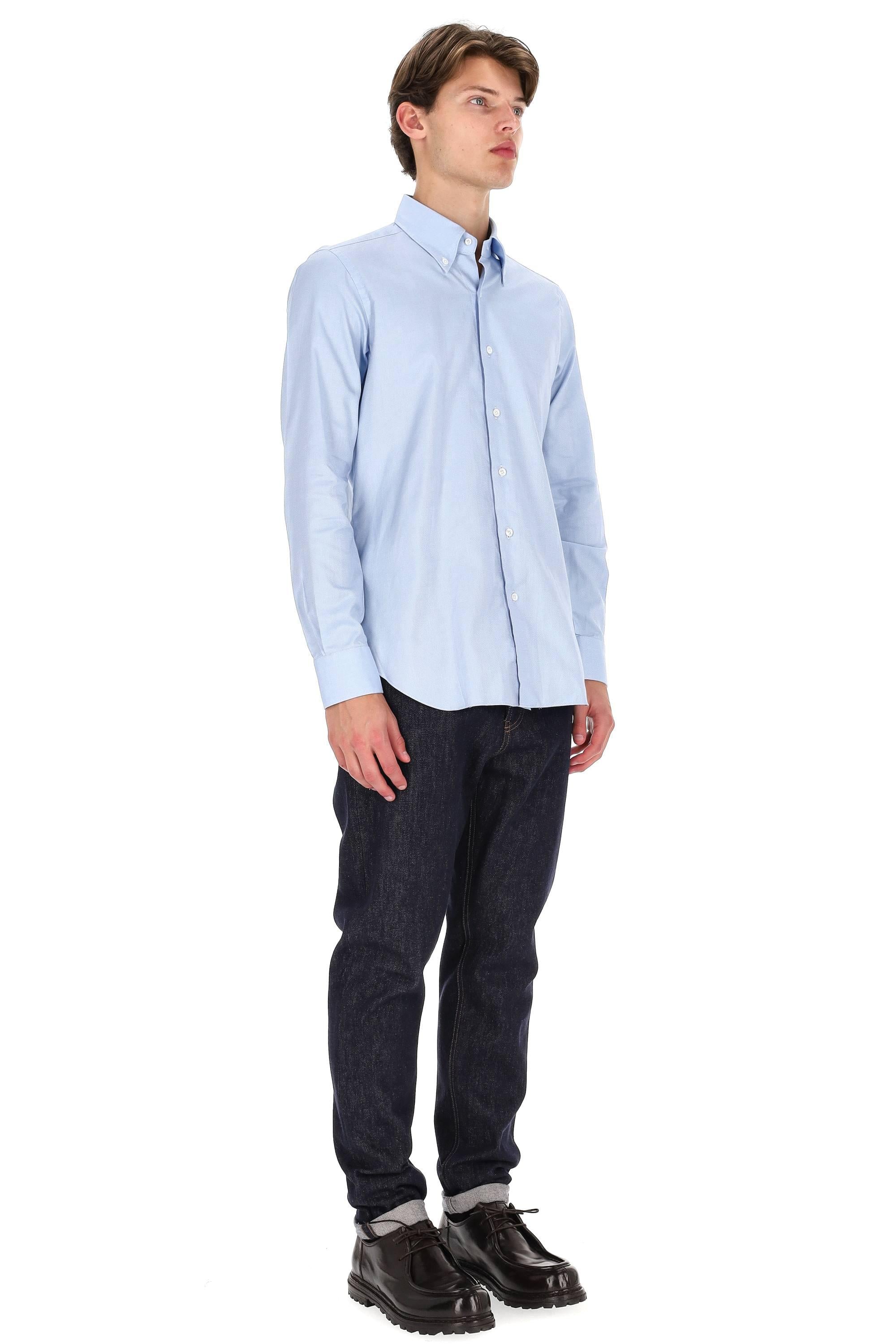 Barba Camicia sartoriale in oxford button down linea Culto K1U24P0150080.U/2 0002 