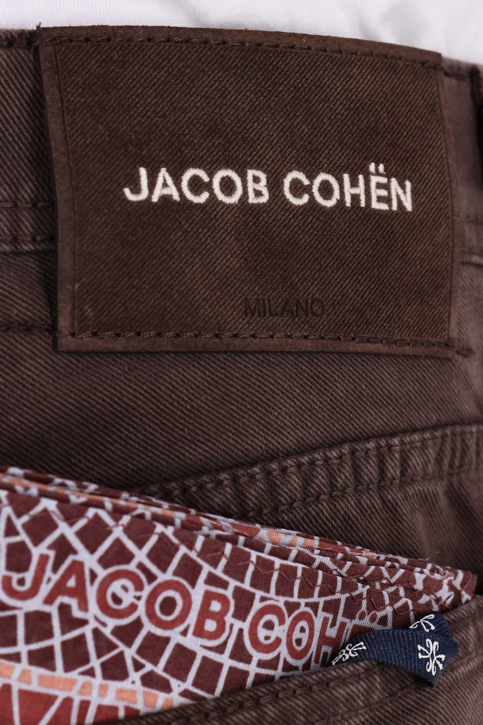 5 tasche color in cotone mano pesca Scott fit JUM_QE007-036-S4216/2 F44 Jacob Cohen 