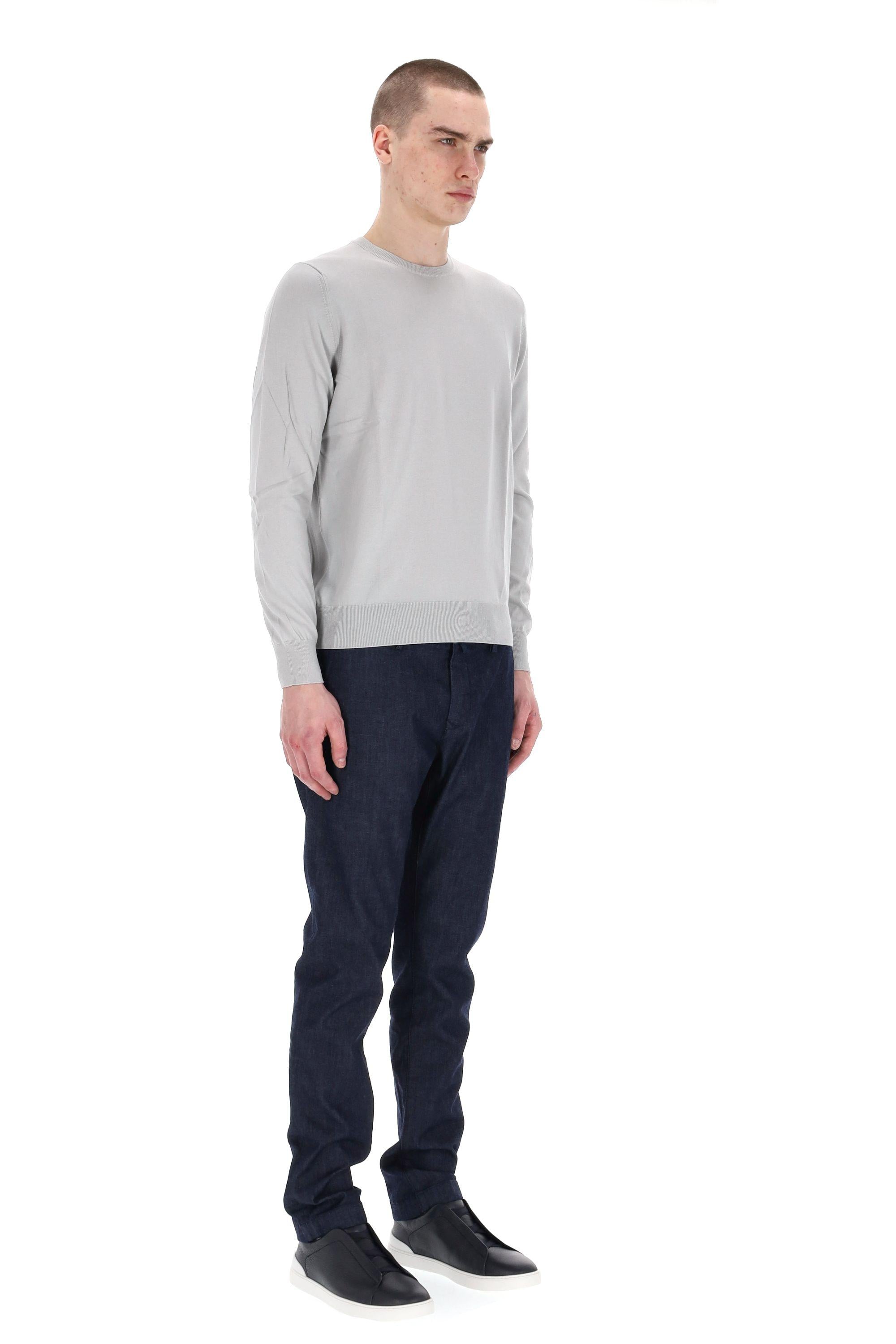 Maglia girocollo in cotone 55567 21801/2 053 Barba 