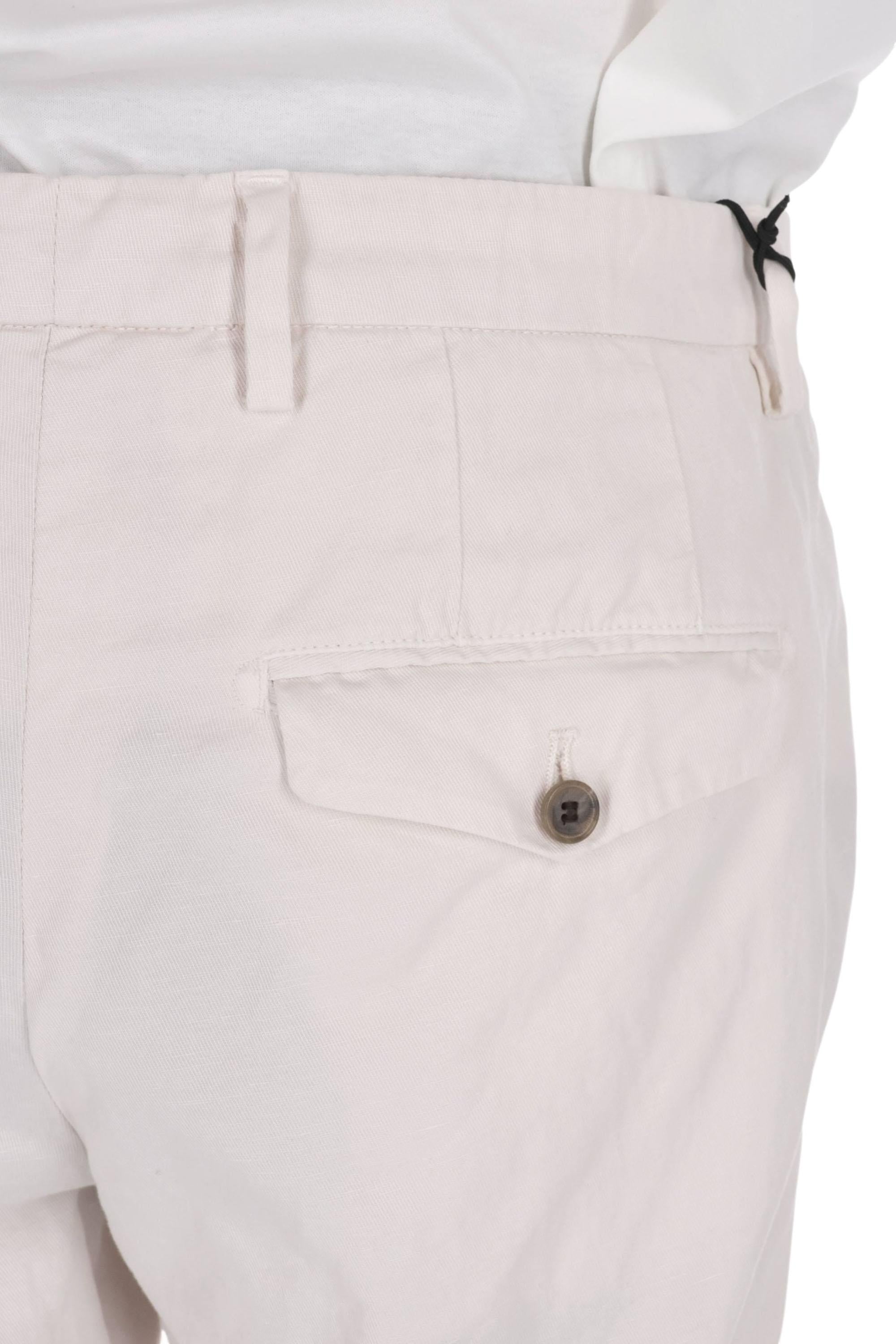 Myths Pantalone Zeus-P in cotone-lino 26M19L 85 04 