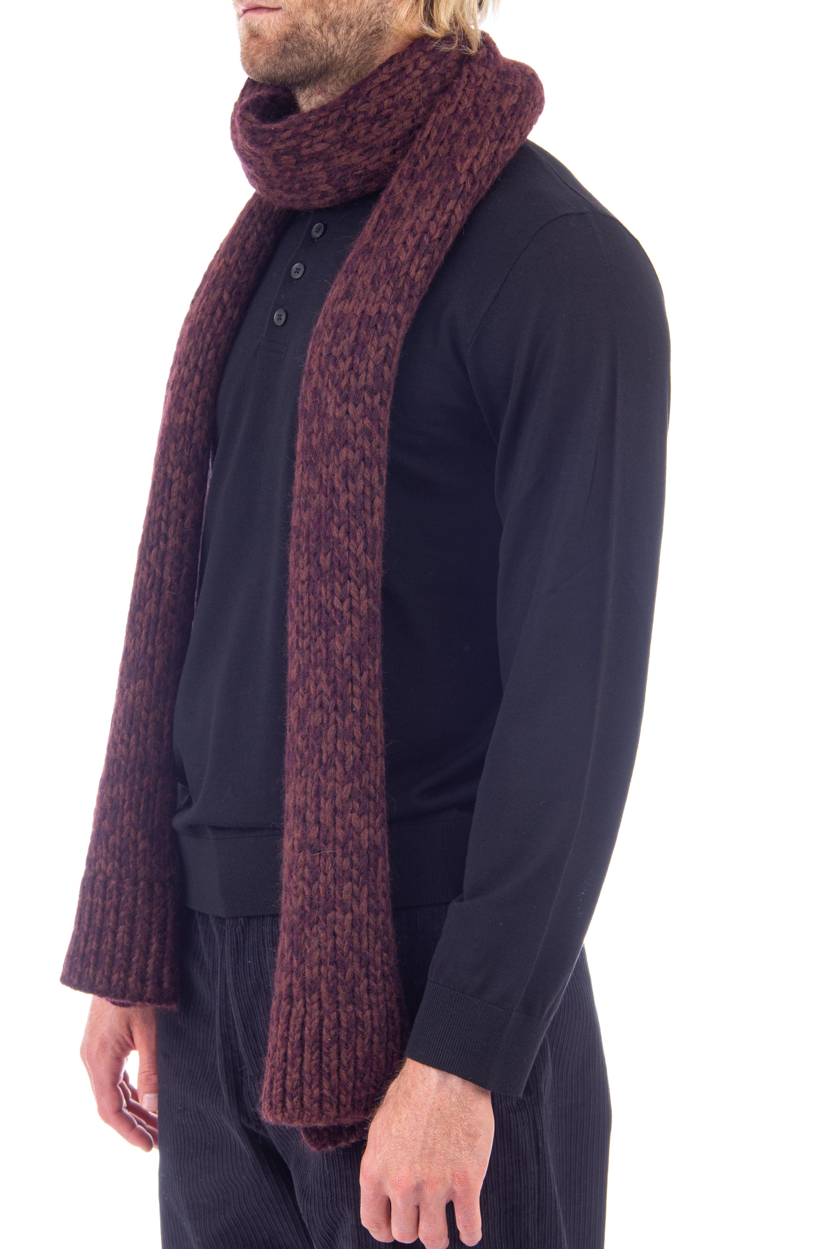 Sciarpa mouline' in alpaca-lana RM51050/2 RM5136 Roberto Collina 