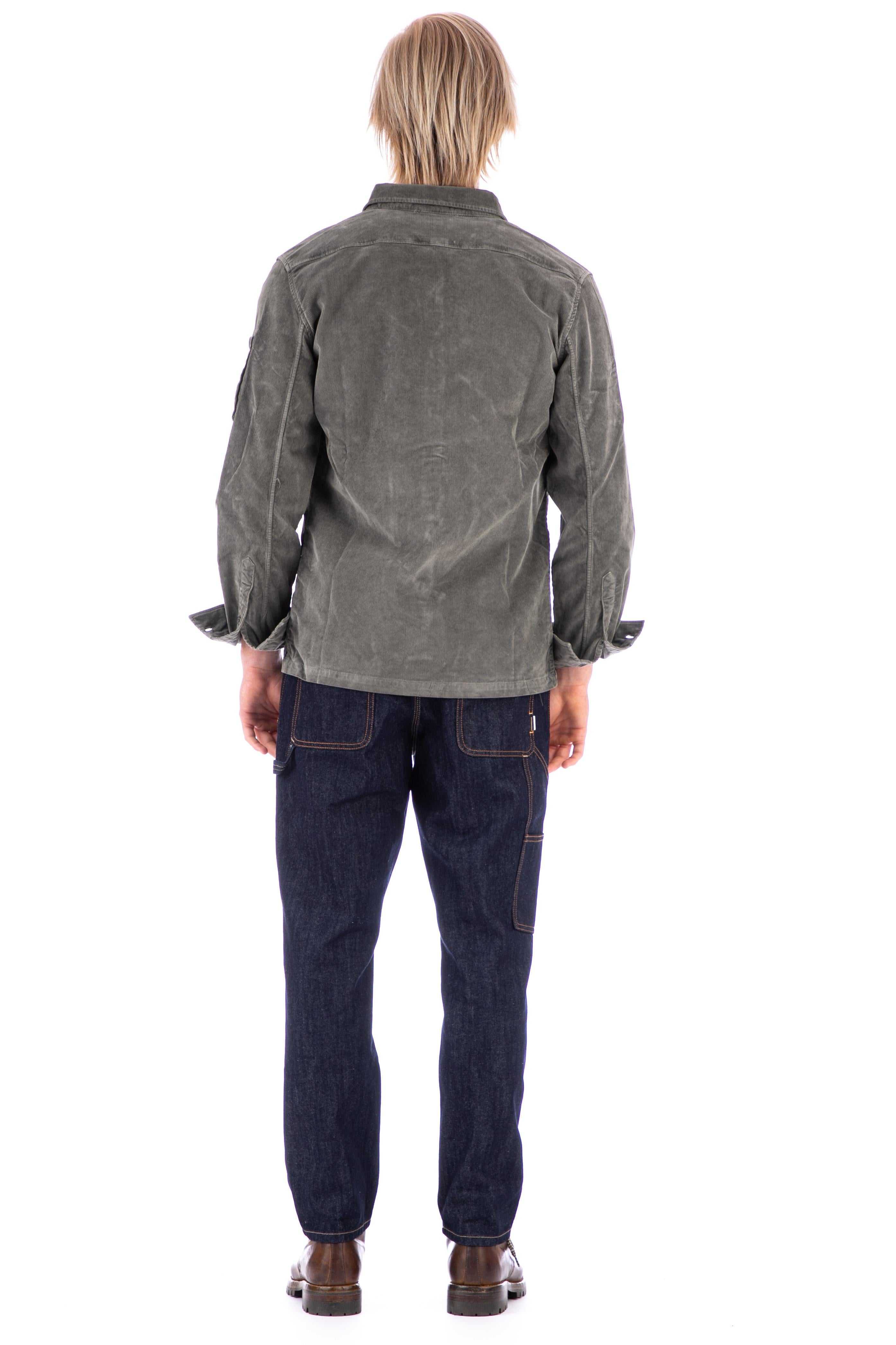CP Company Overshirt in velluto 13CMSH289A 006410O 669 