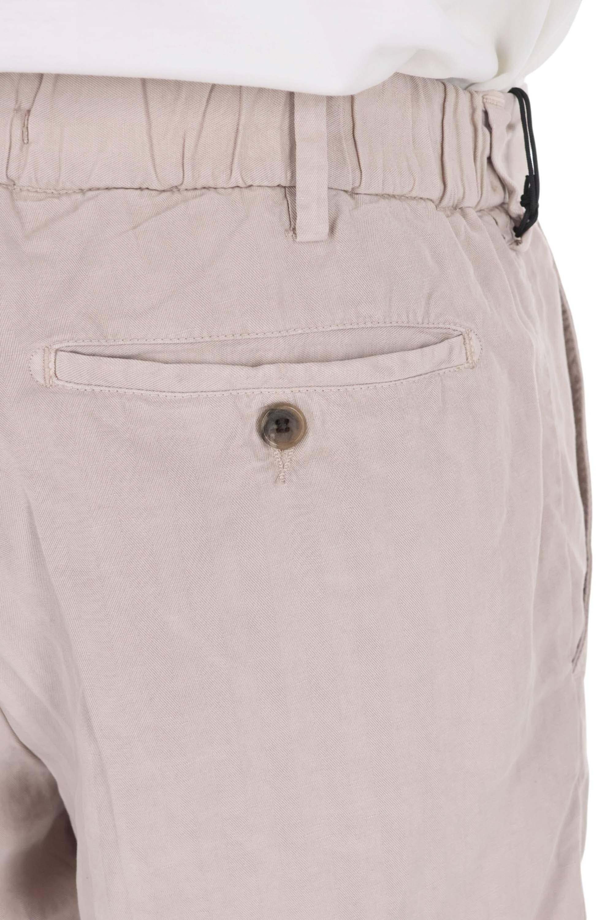 Myths Bermuda Apollo-S jogger in lyocell-lino-cotone 26M71B 81-2 02 