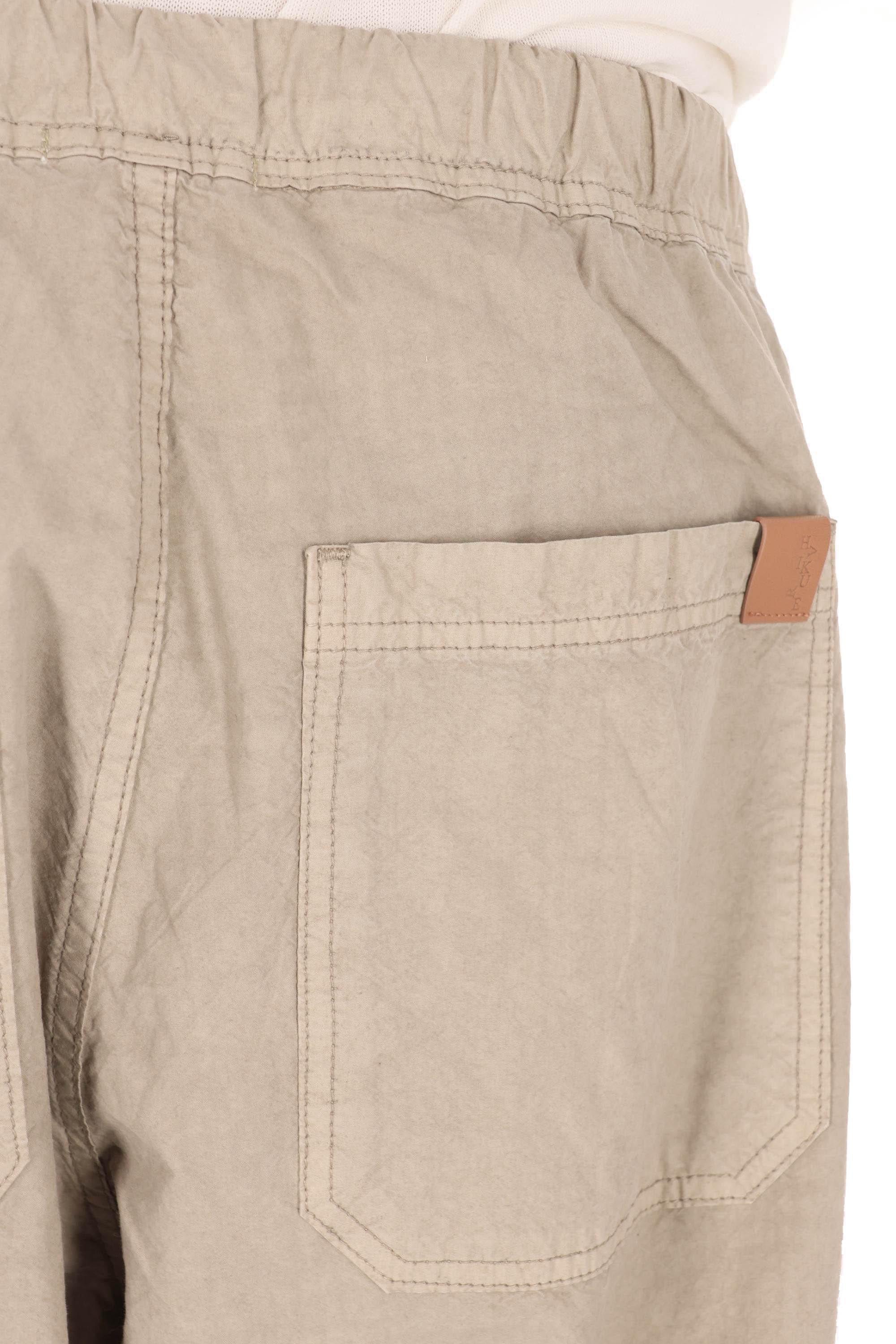 Haikure Pantalone in leggero cotone "pelleovo" mod. Gene 03262GF175PX T0027 