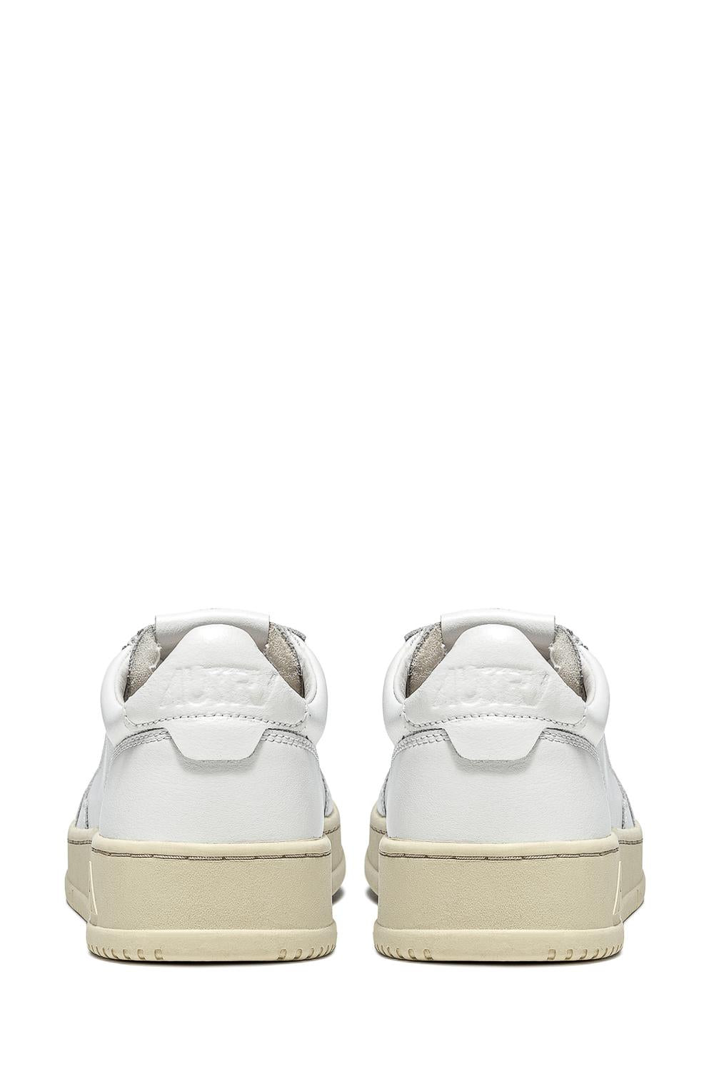 Autry Sneaker medalist in pelle talloncino bianco AULM - LL15 LL15 