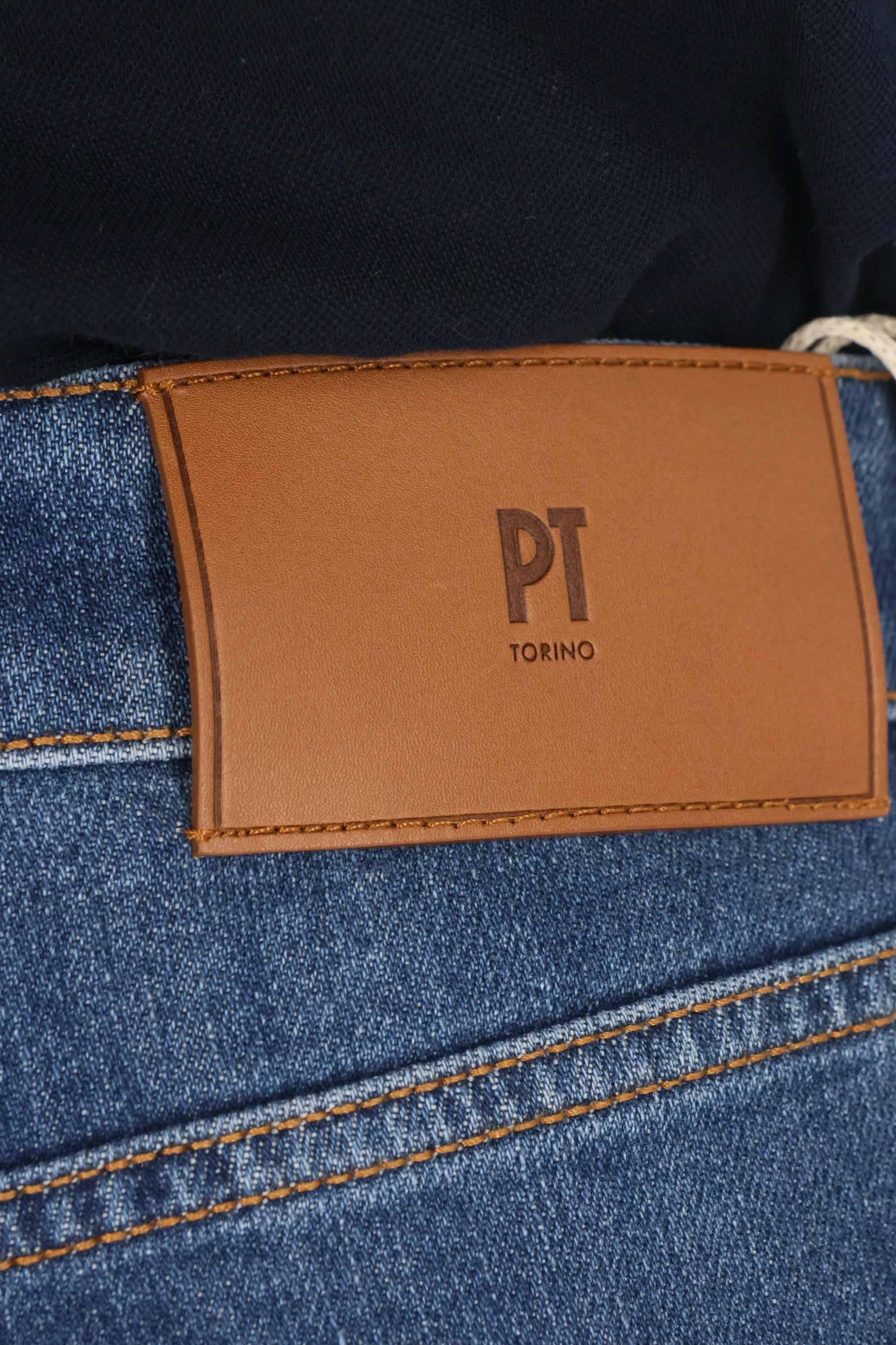 PT Denim Jeans tapered Reggae in cotone comfort C5TP05B0 TX1610 MI30 